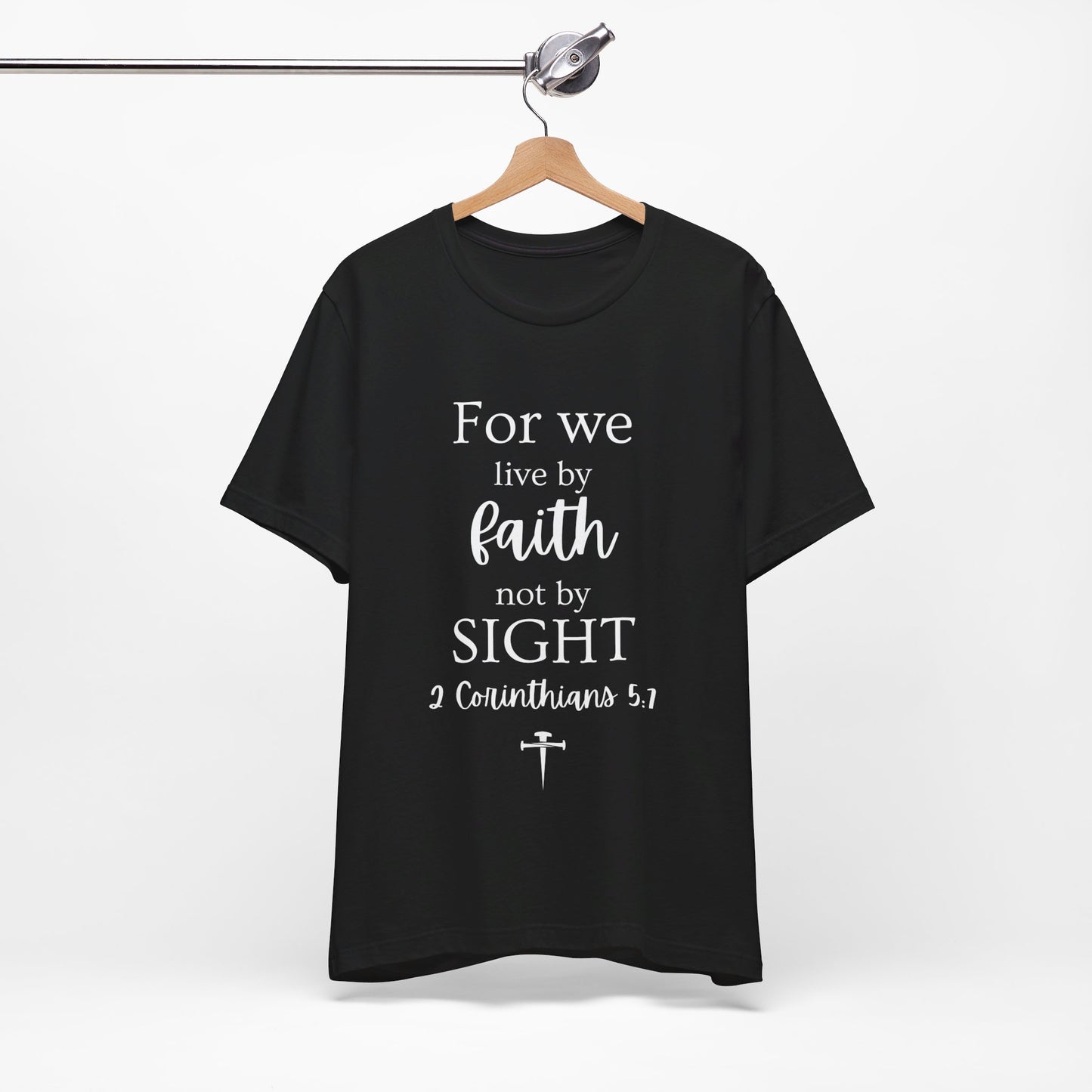 Live By Faith Unisex Christian T-Shirt