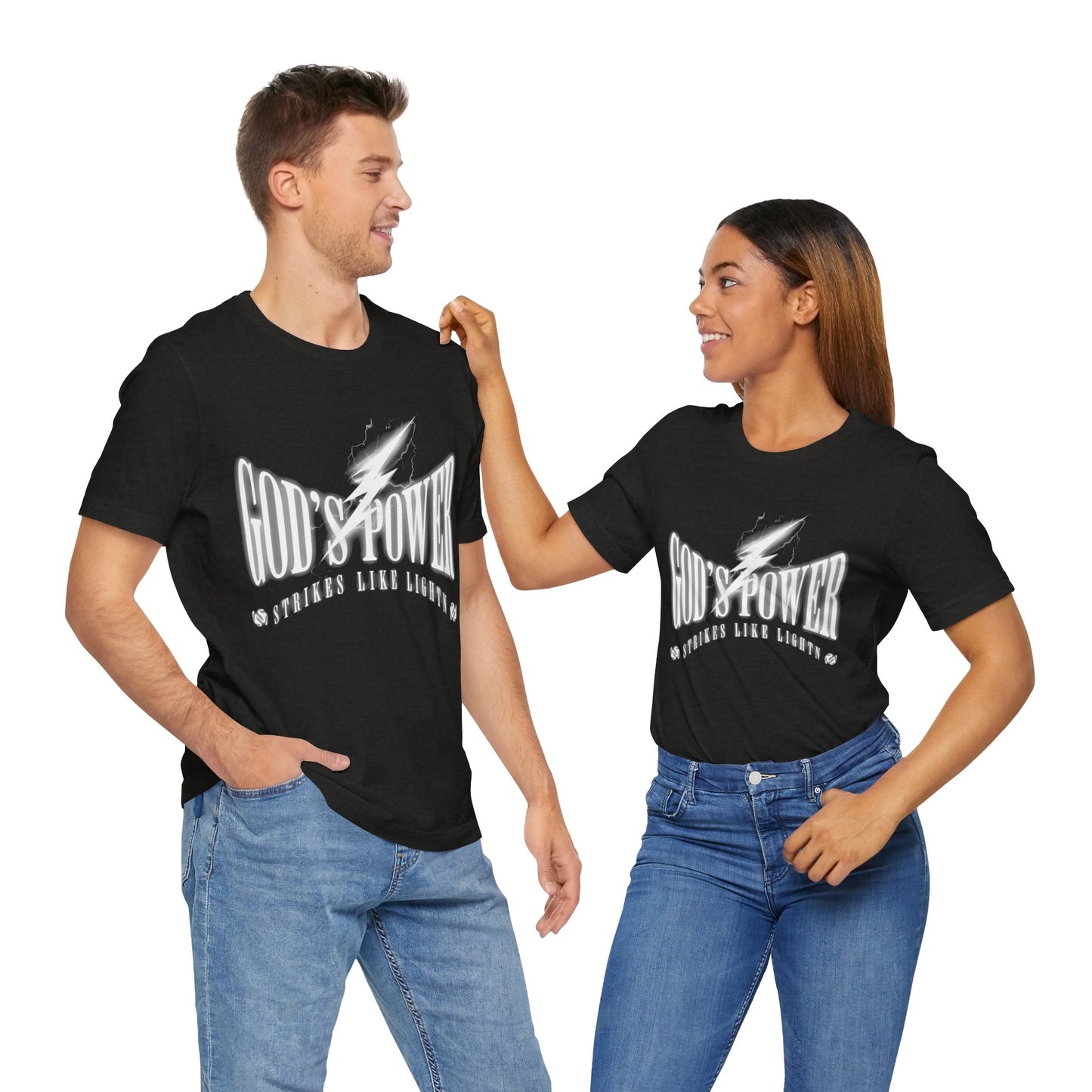 God's Power Unisex Christian T-Shirt - Heavenly Creations