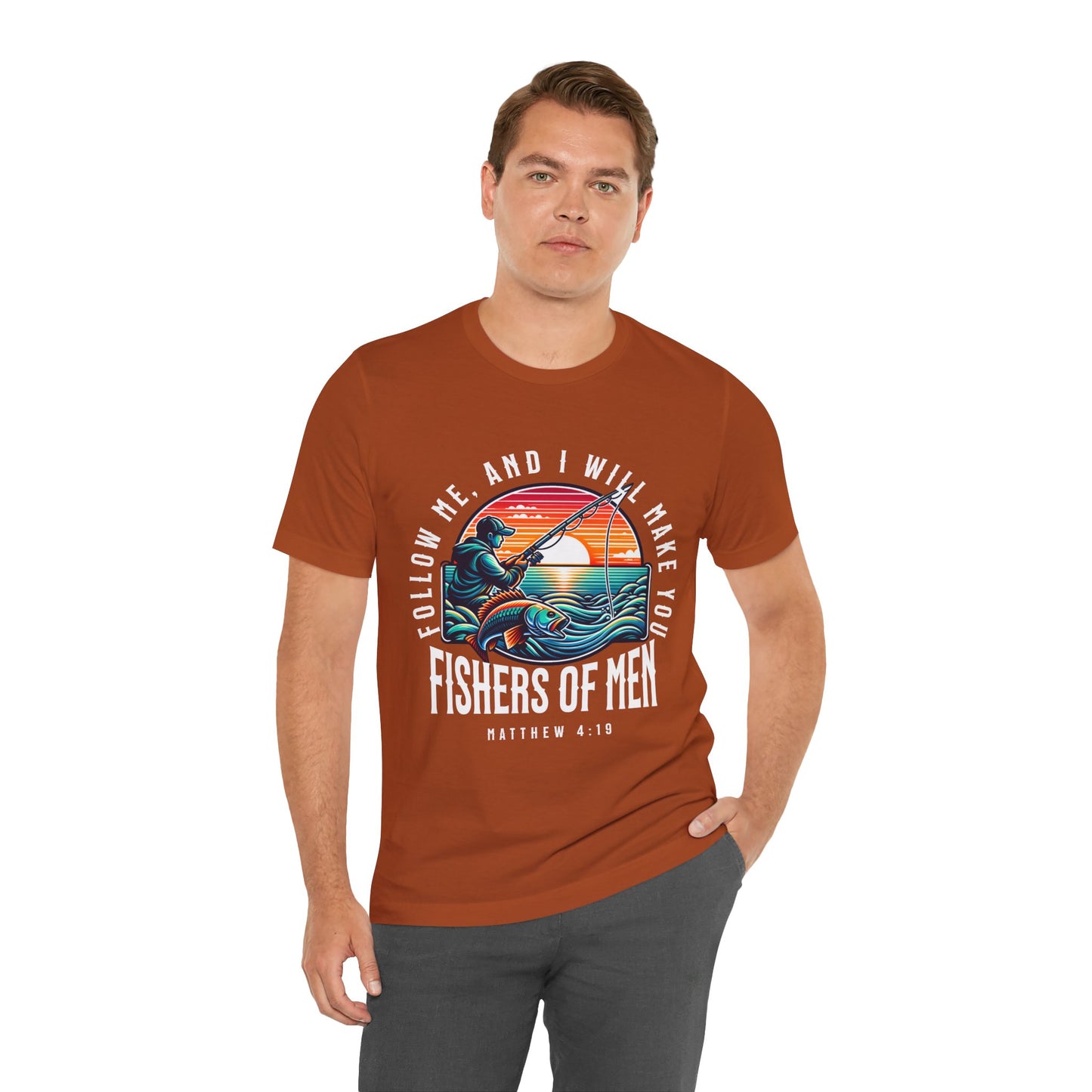 Fisher of Man Unisex Christian T-Shirt - Heavenly Creations