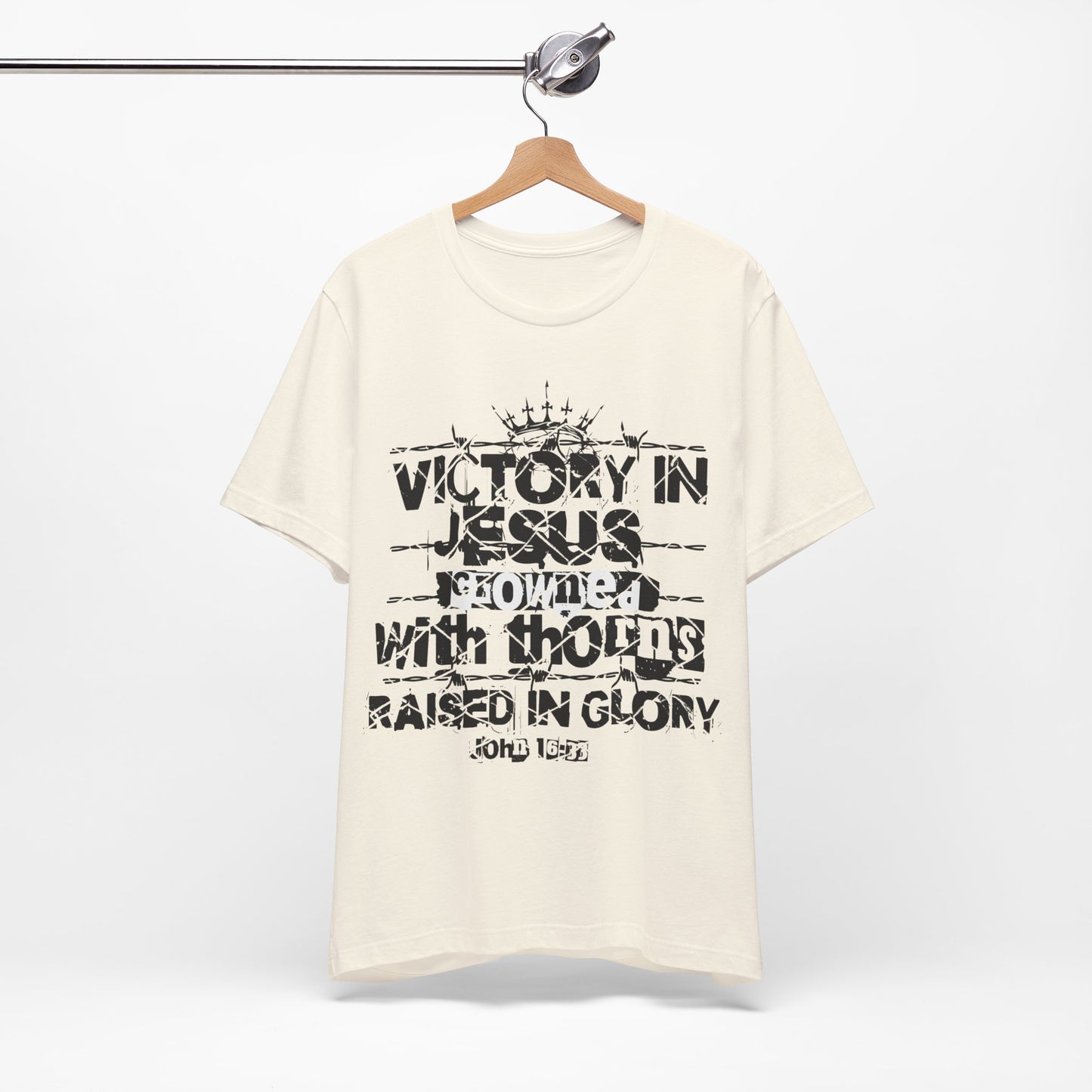 Victory in Jesus Unisex Christian T-Shirt