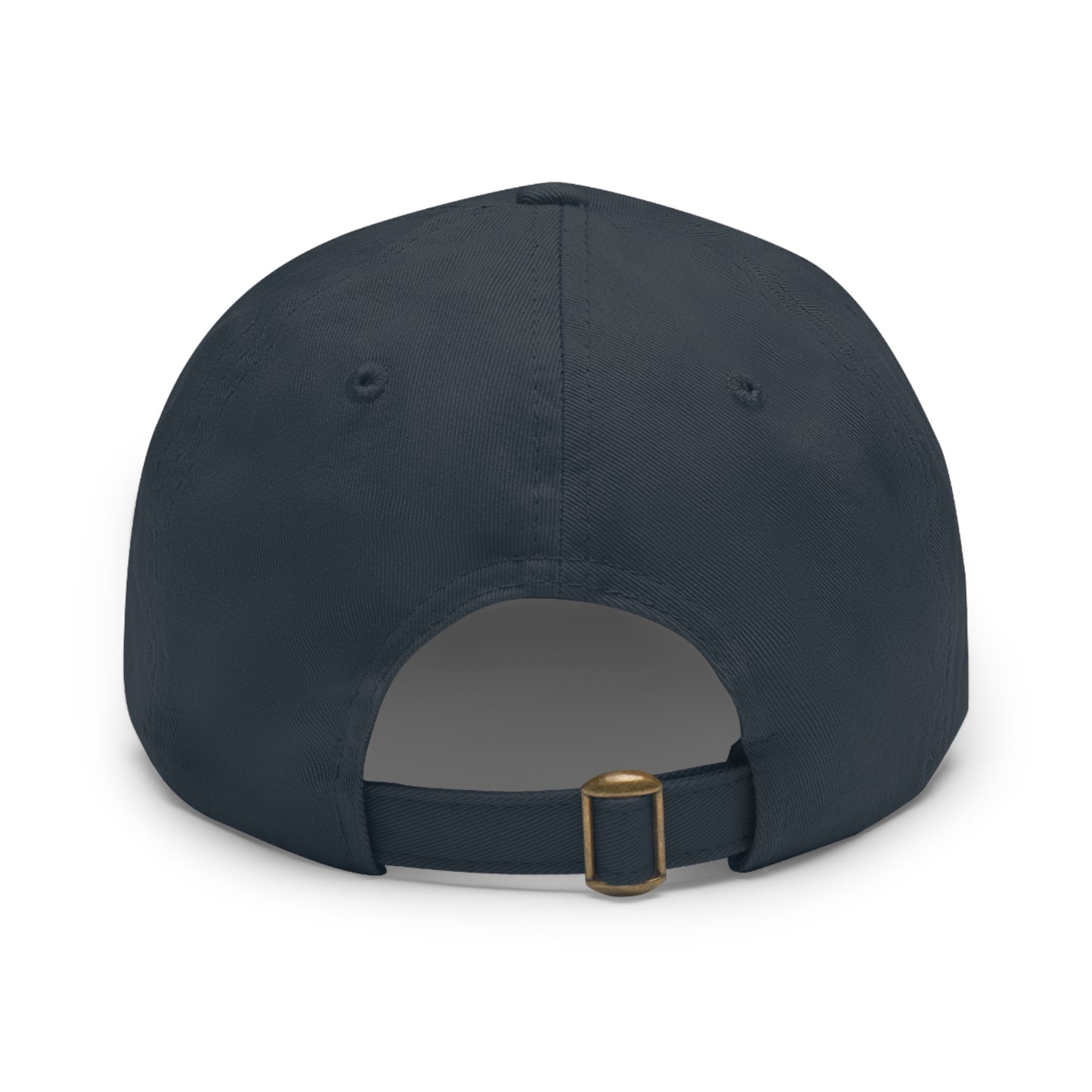 El Shaddai Faith-Based Dad Hat with Leather Patch | Unstructured | Bio-Washed Twill