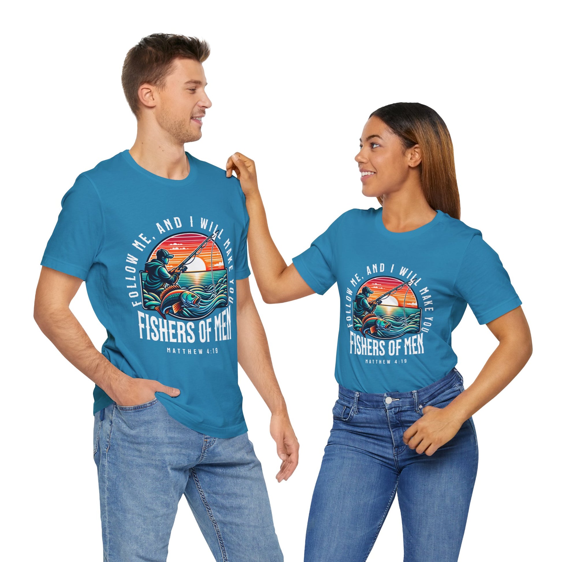 Fisher of Man Unisex Christian T-Shirt - Heavenly Creations