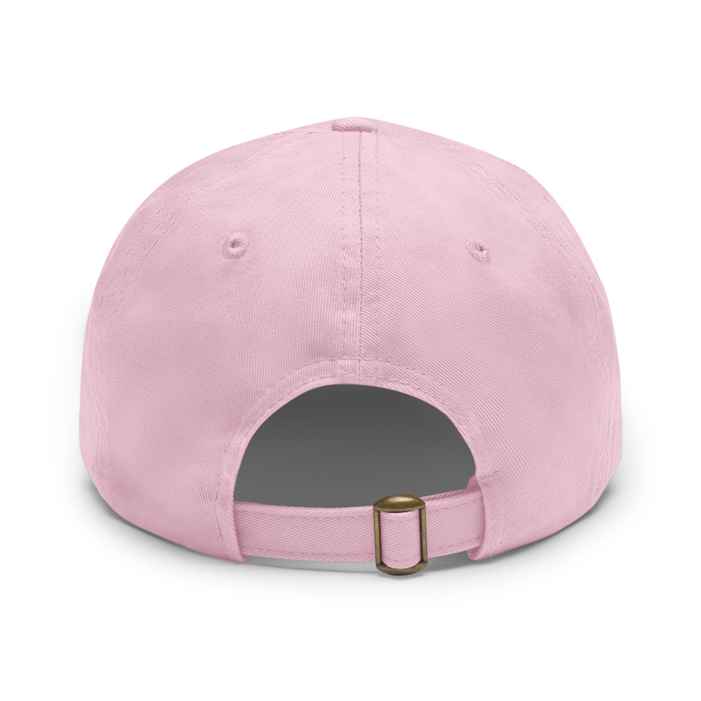 Yeshua Faith-Based Dad Hat with Leather Patch | Unstructured | Bio-Washed Twill