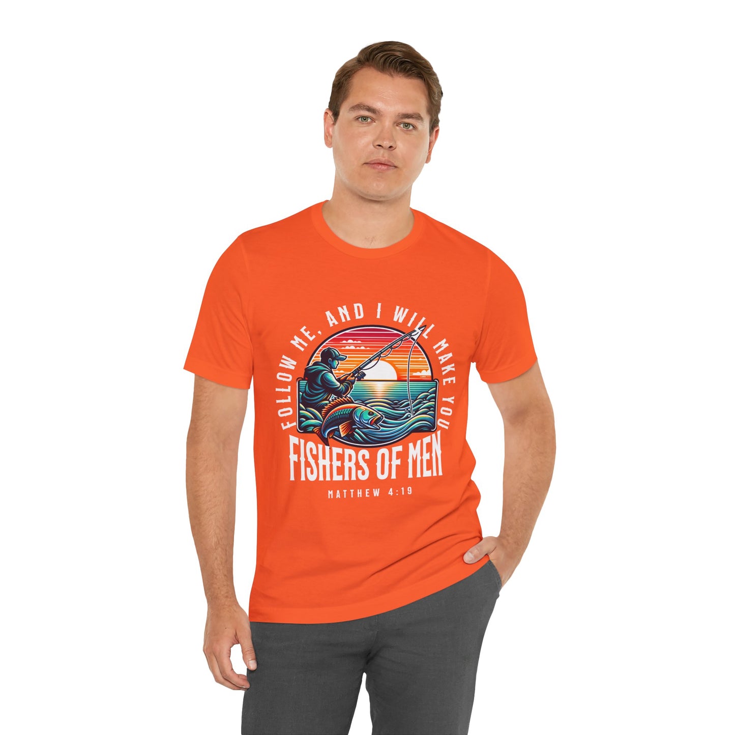 Fisher of Man Unisex Christian T-Shirt - Heavenly Creations