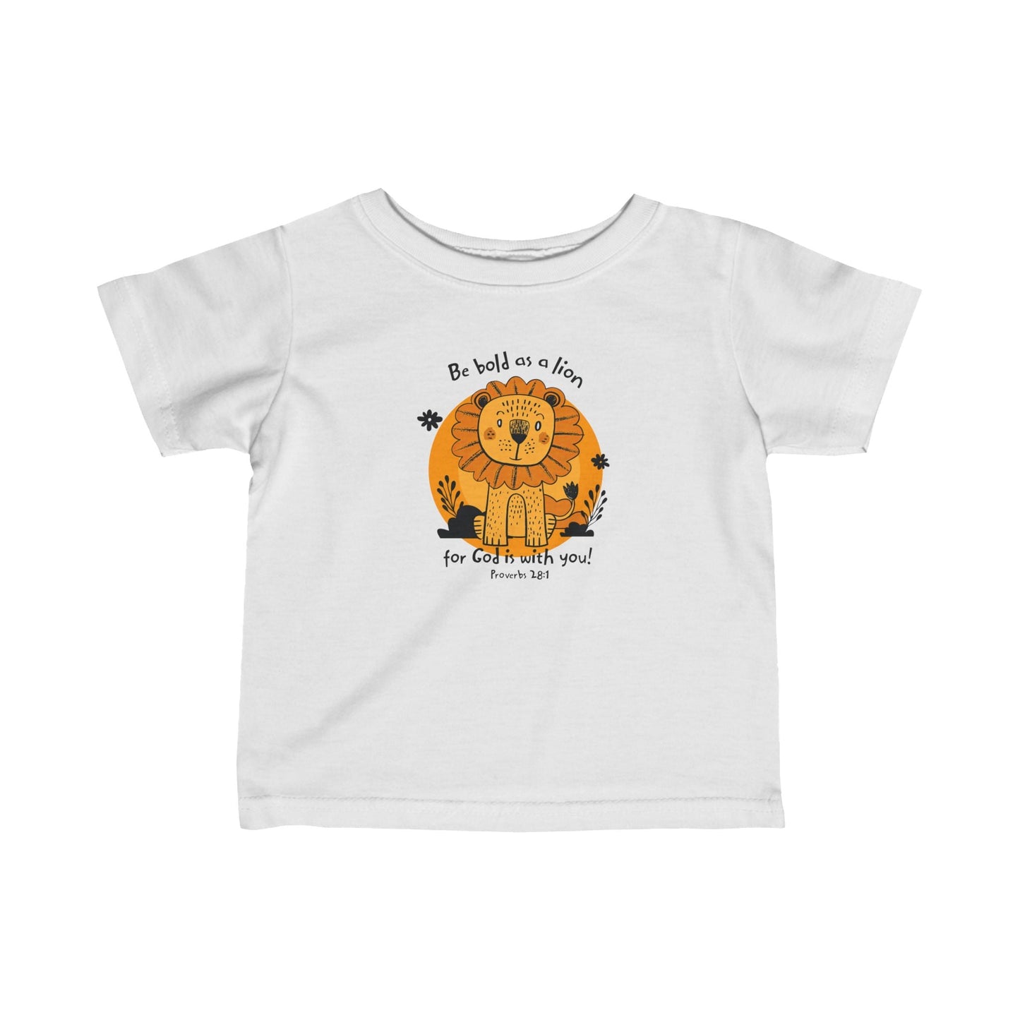 Be Bold Faith - Based Infant Fine Jersey Tee - Heavenly Creation Shop