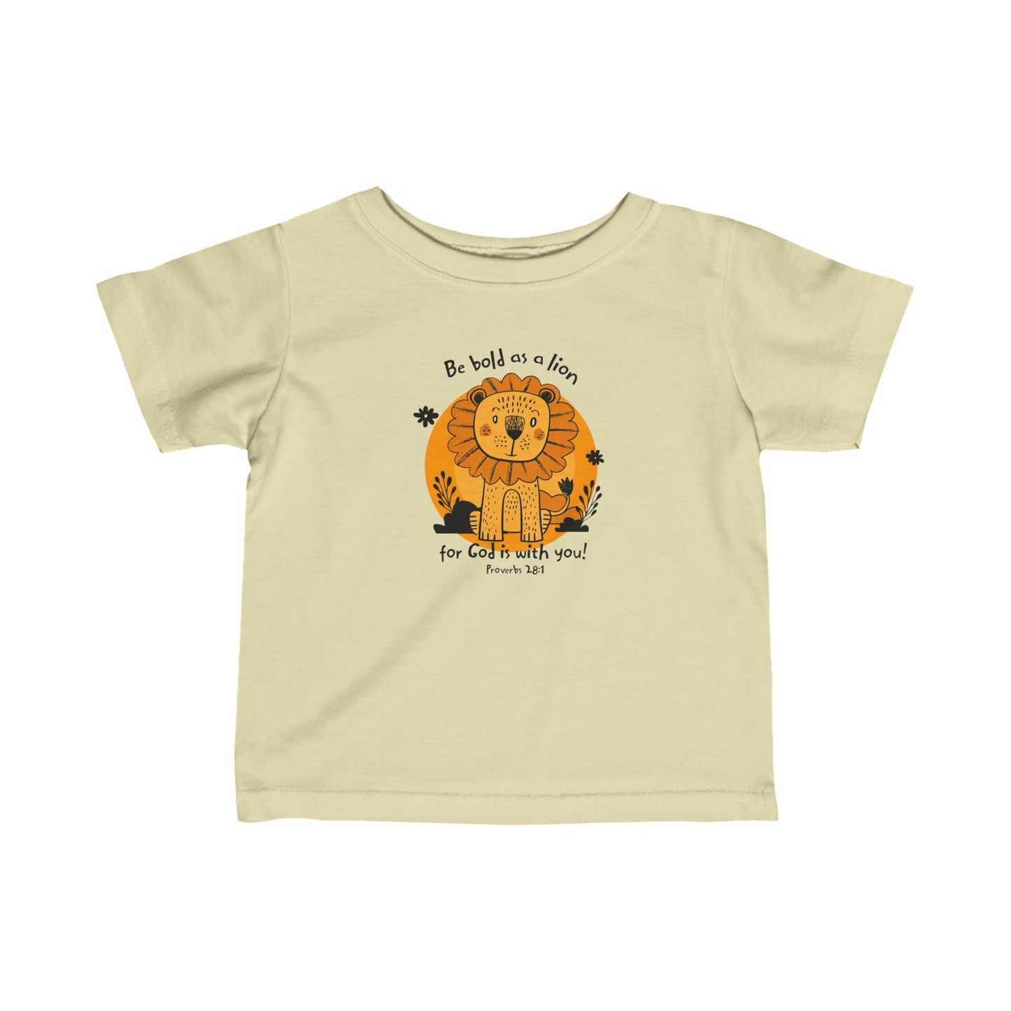 Be Bold Faith - Based Infant Fine Jersey Tee - Heavenly Creation Shop