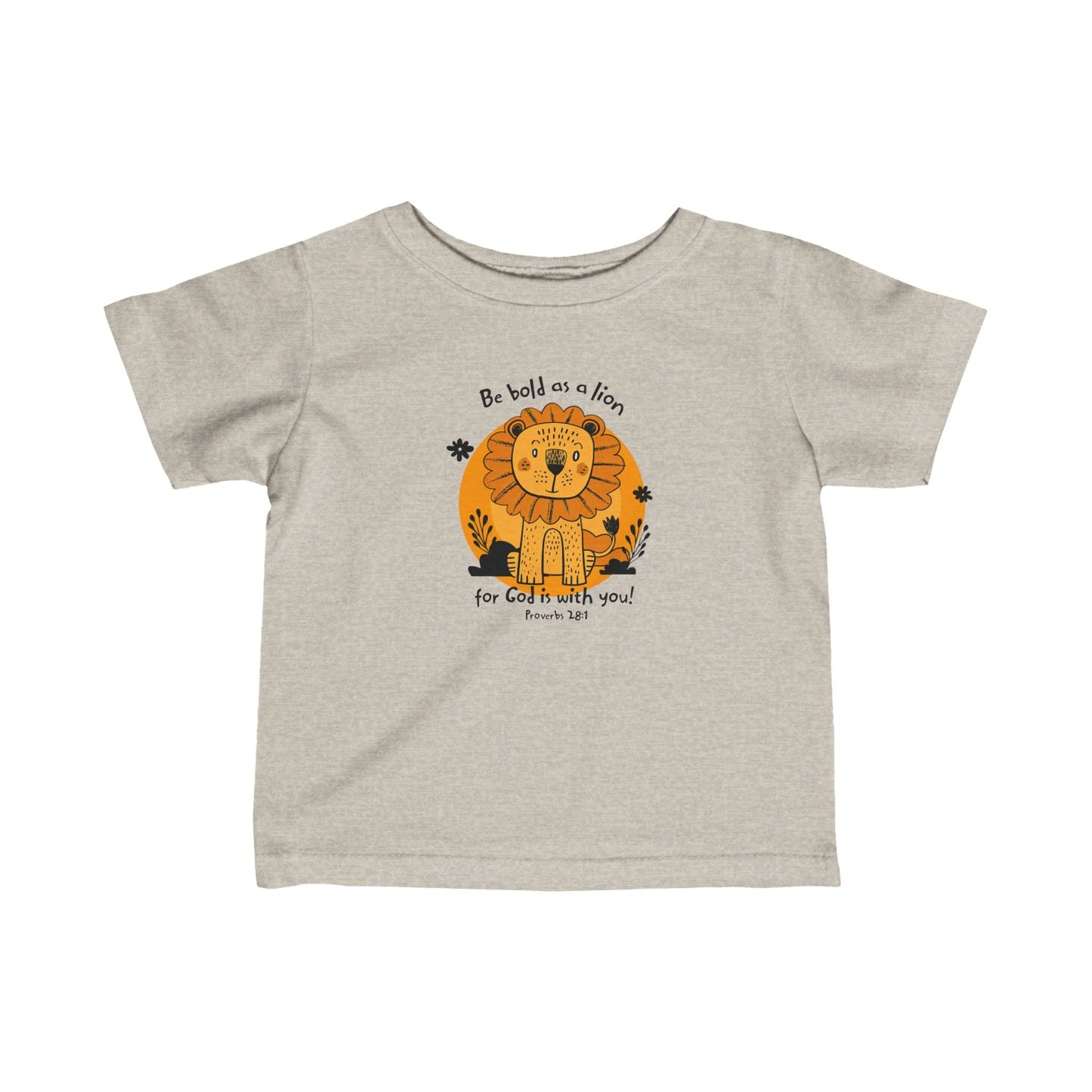 Be Bold Faith - Based Infant Fine Jersey Tee - Heavenly Creation Shop