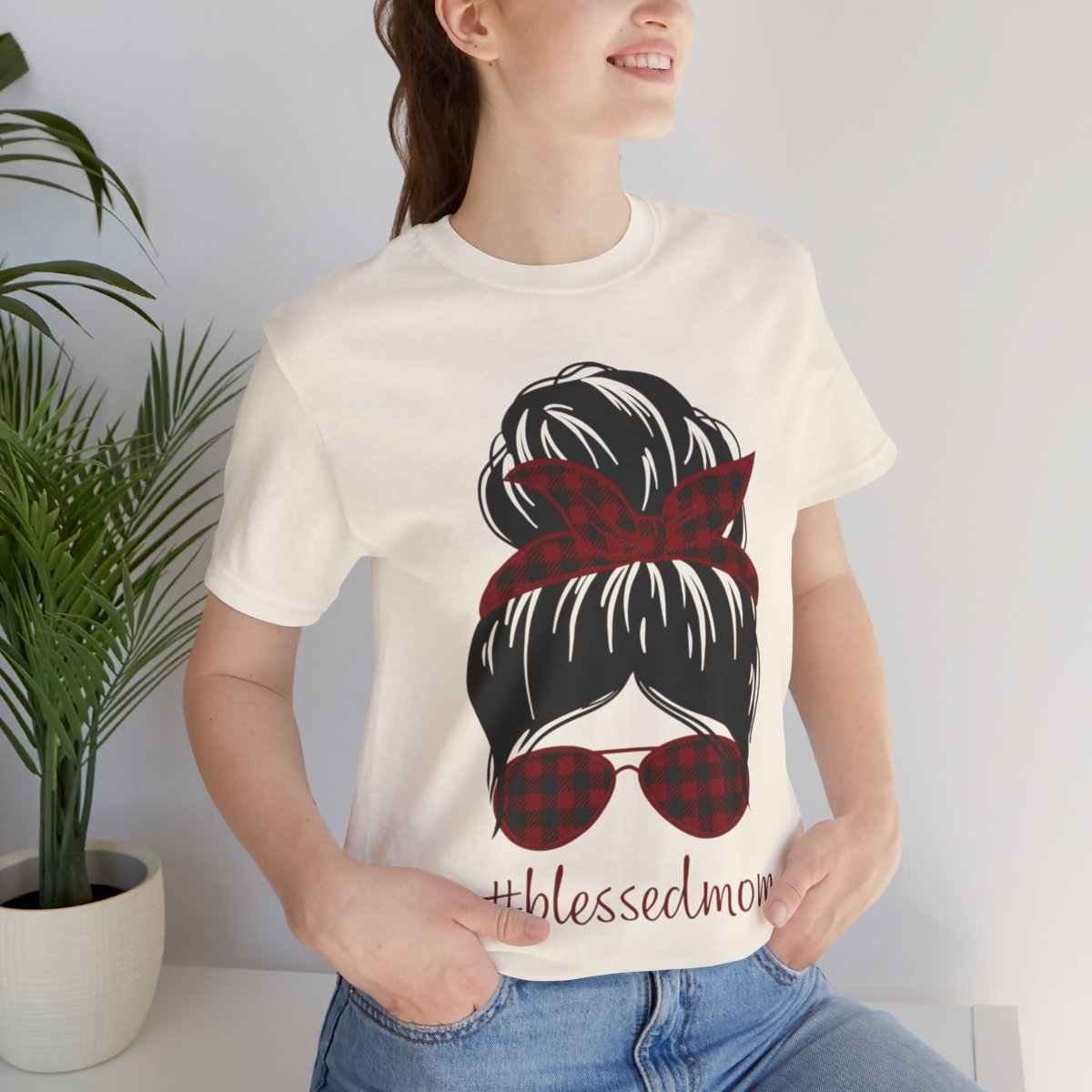 Blessed Mom Unisex Christian T-Shirt - Heavenly Creations