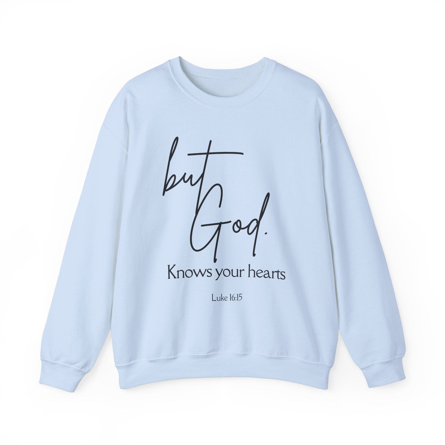 But God Unisex Heavy Blend Crewneck Sweatshirt - Heavenly Creation Shop