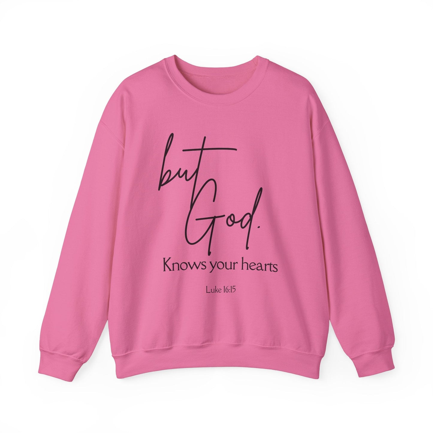 But God Unisex Heavy Blend Crewneck Sweatshirt - Heavenly Creation Shop