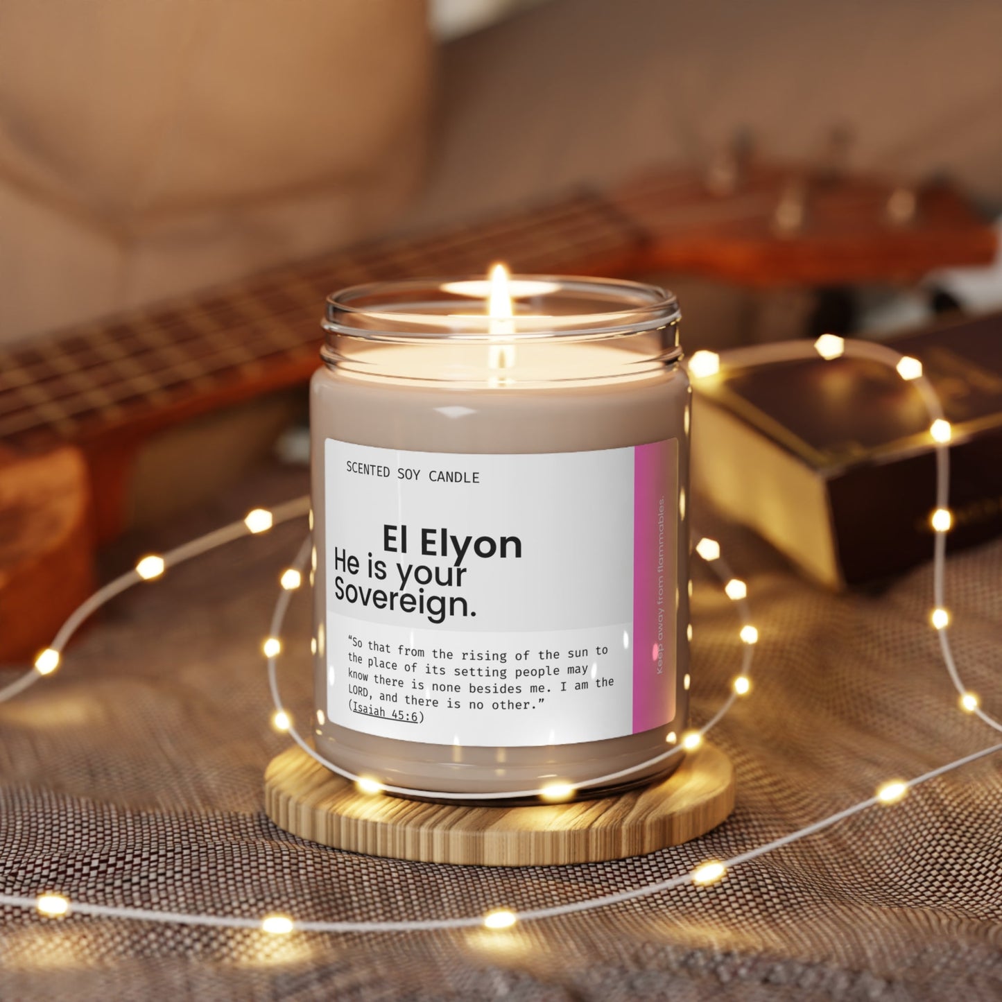 El Elyon Scented Soy Candle - Heavenly Creations