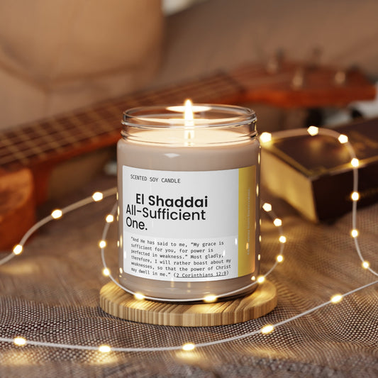 El Shaddai Scented Soy Candle - Heavenly Creations