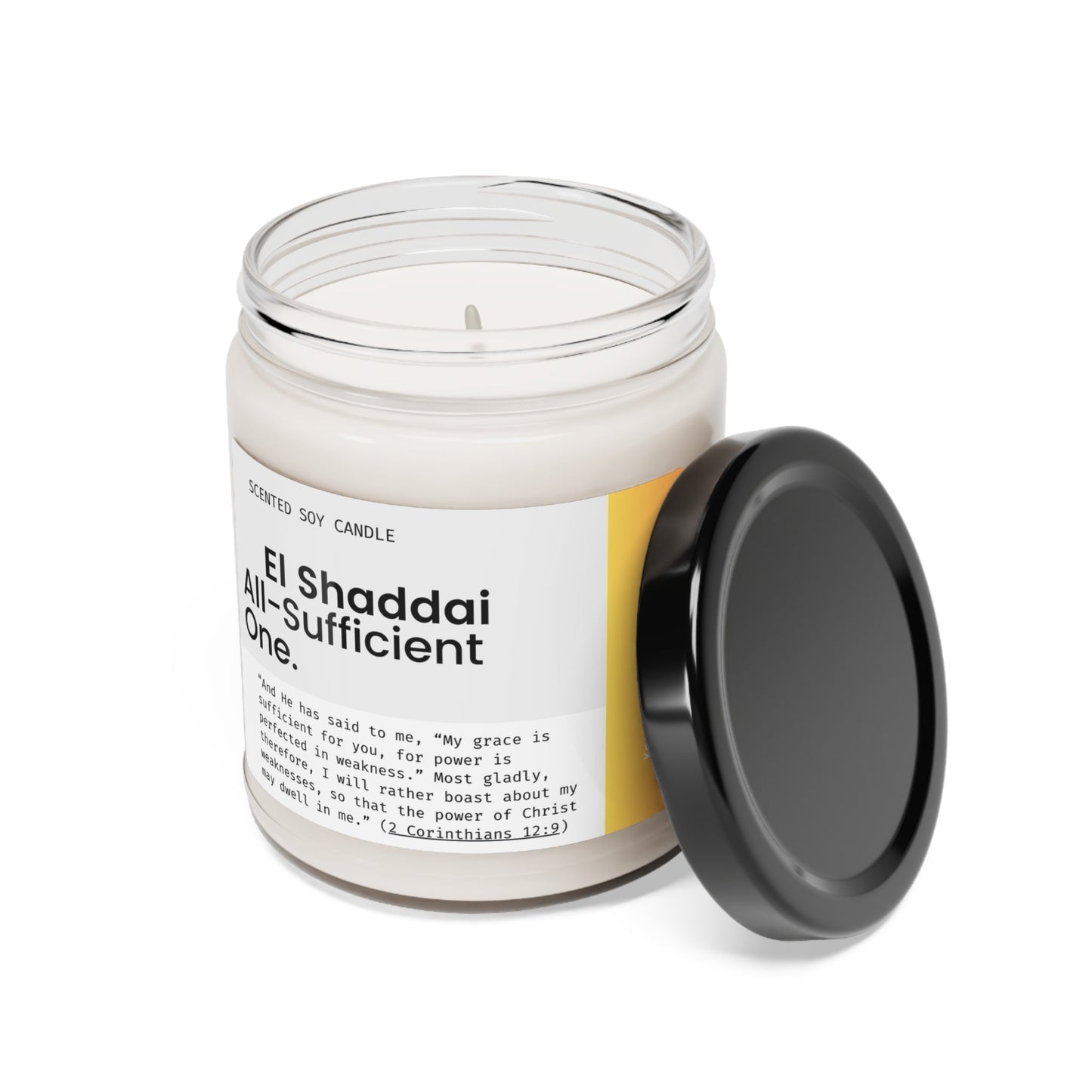 El Shaddai Scented Soy Candle - Heavenly Creations