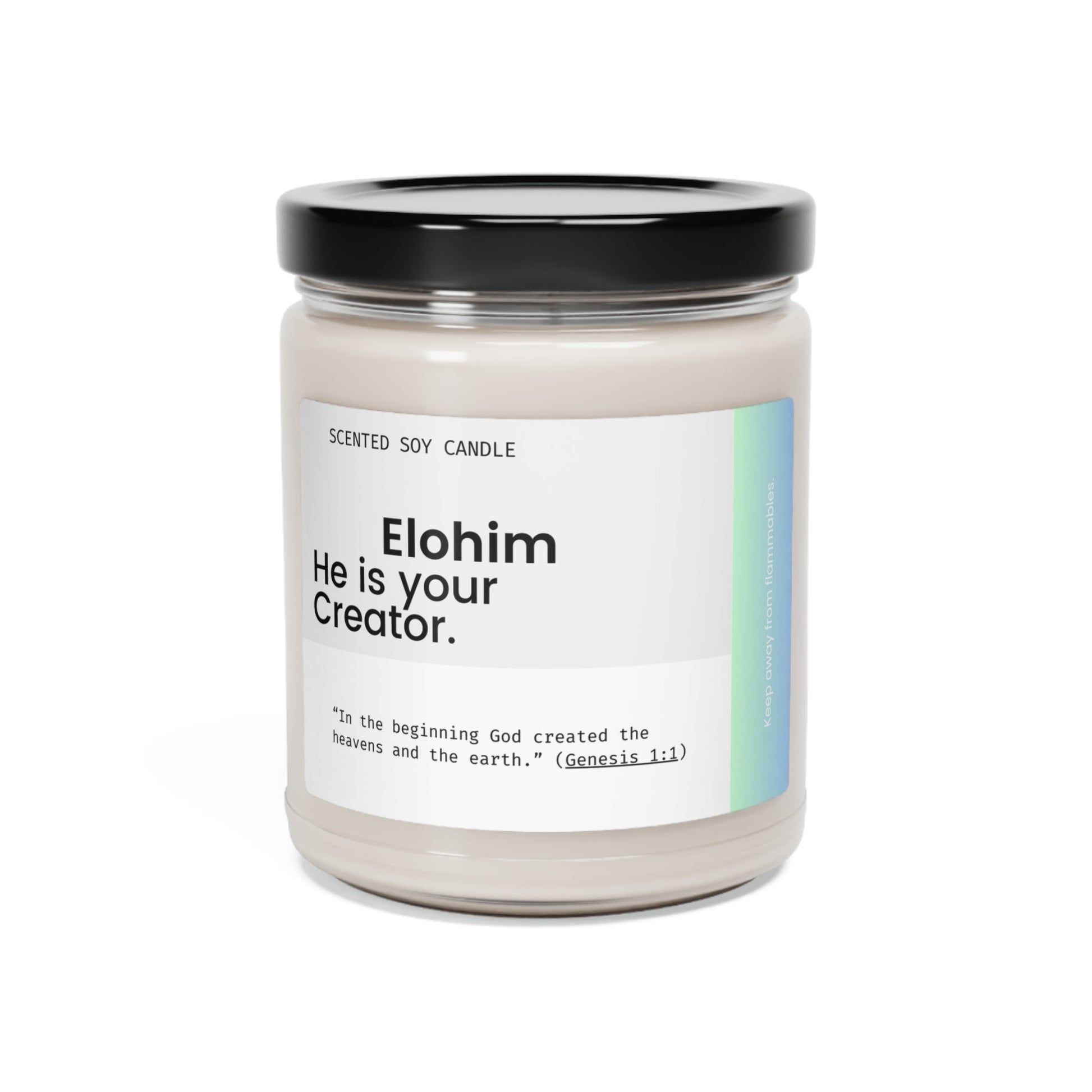 Elohim Scented Soy Candle - Heavenly Creations