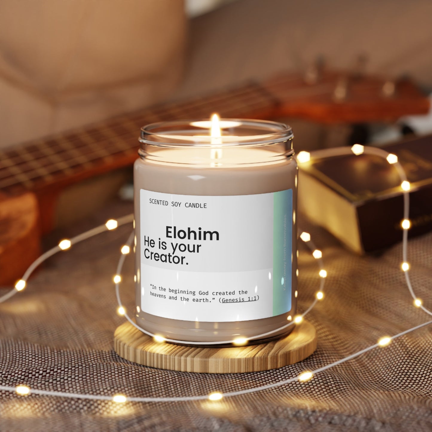 Elohim Scented Soy Candle - Heavenly Creations