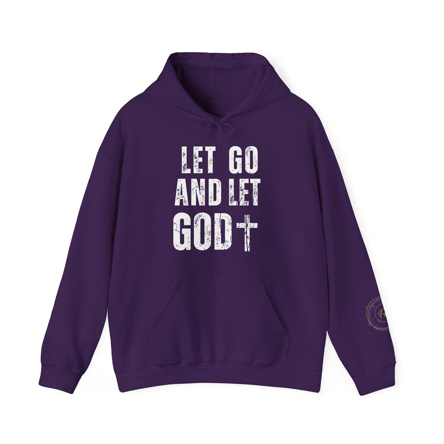 Faith Haven Ministry - Let Go and Let God Hoodie - Heavenly Creation Shop