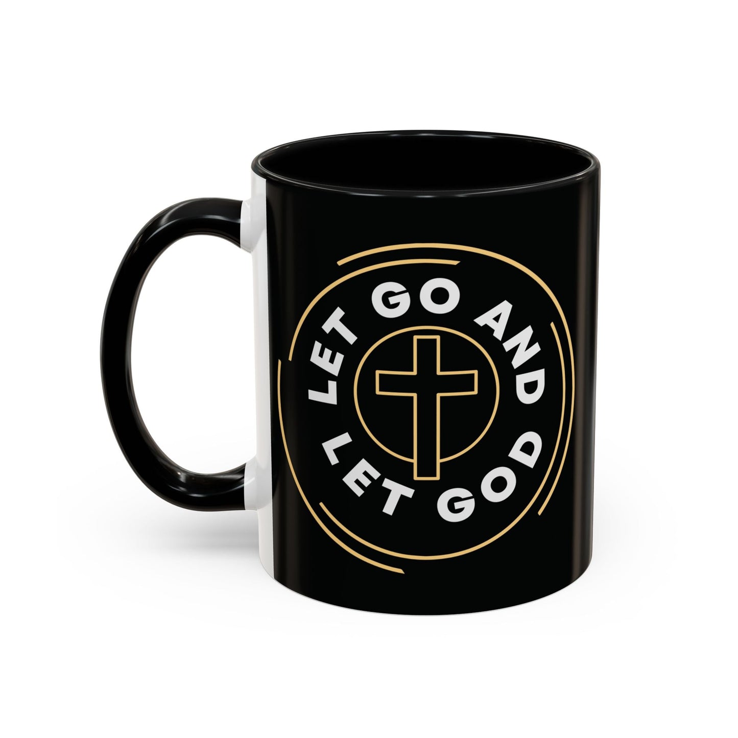 Faith Haven Ministry - Let Go and Let God Mug - Heavenly Creation Shop