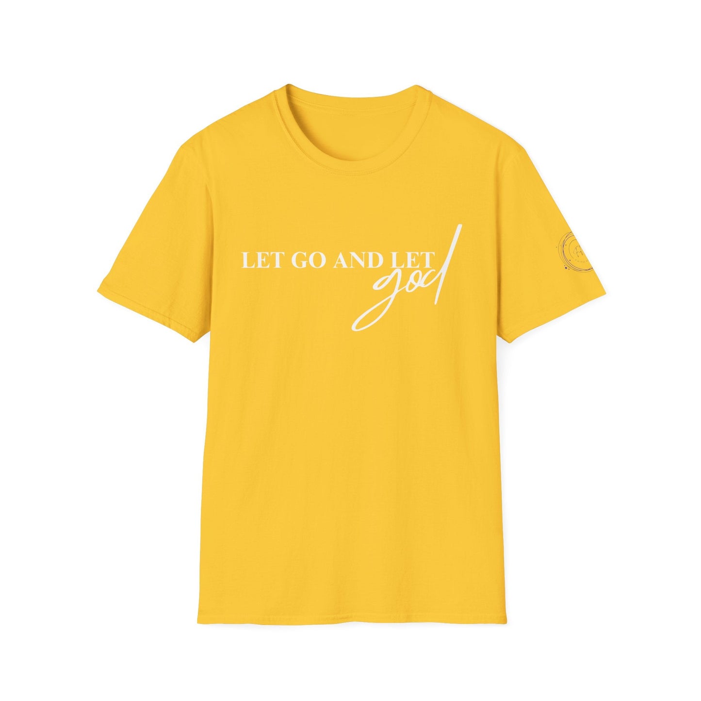 Faith Haven Ministry - Let Go and Let God T-Shirt - Heavenly Creation Shop