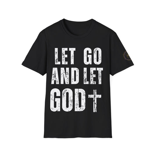 Faith Haven Ministry - Let Go and Let God T-Shirt - Heavenly Creation Shop