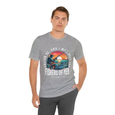 Fisher of Man Unisex Christian T-Shirt - Heavenly Creations