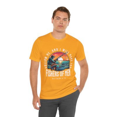 Fisher of Man Unisex Christian T-Shirt - Heavenly Creations