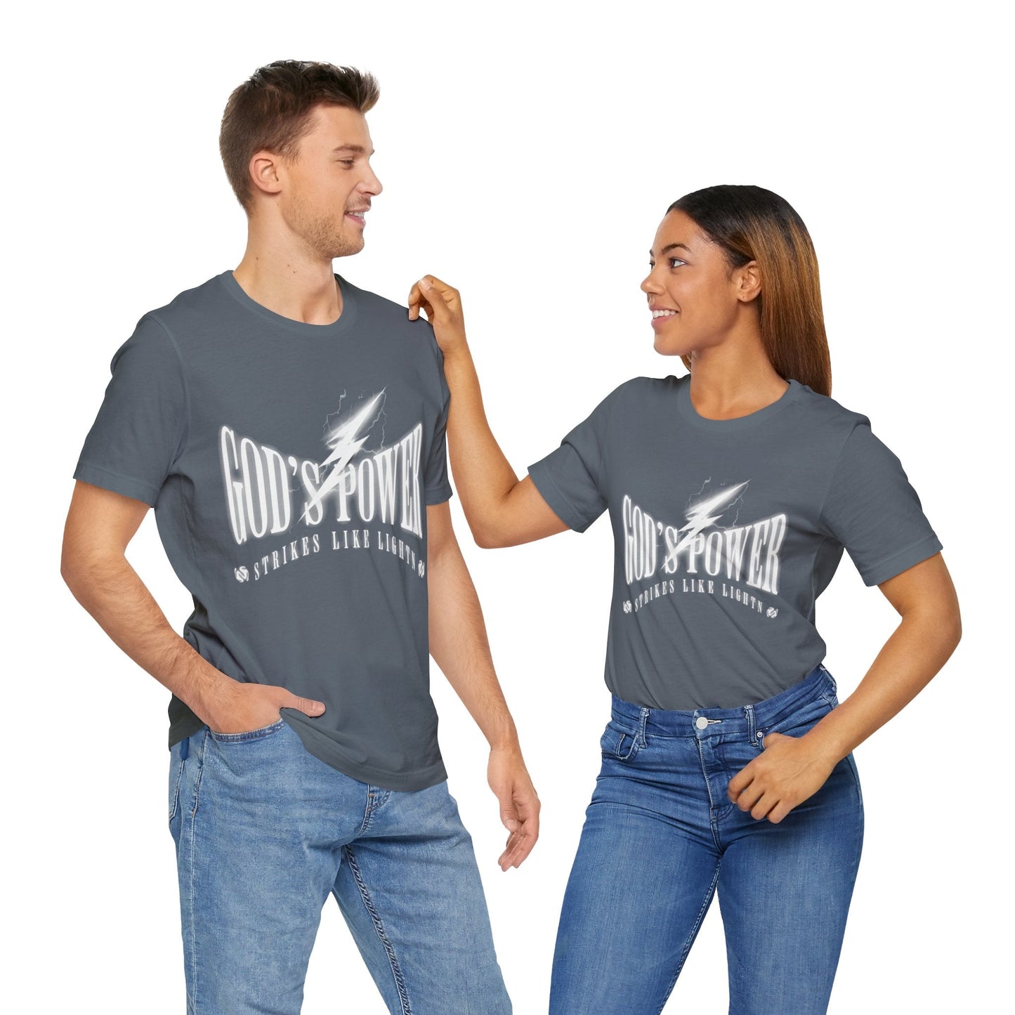 God's Power Unisex Christian T-Shirt - Heavenly Creations