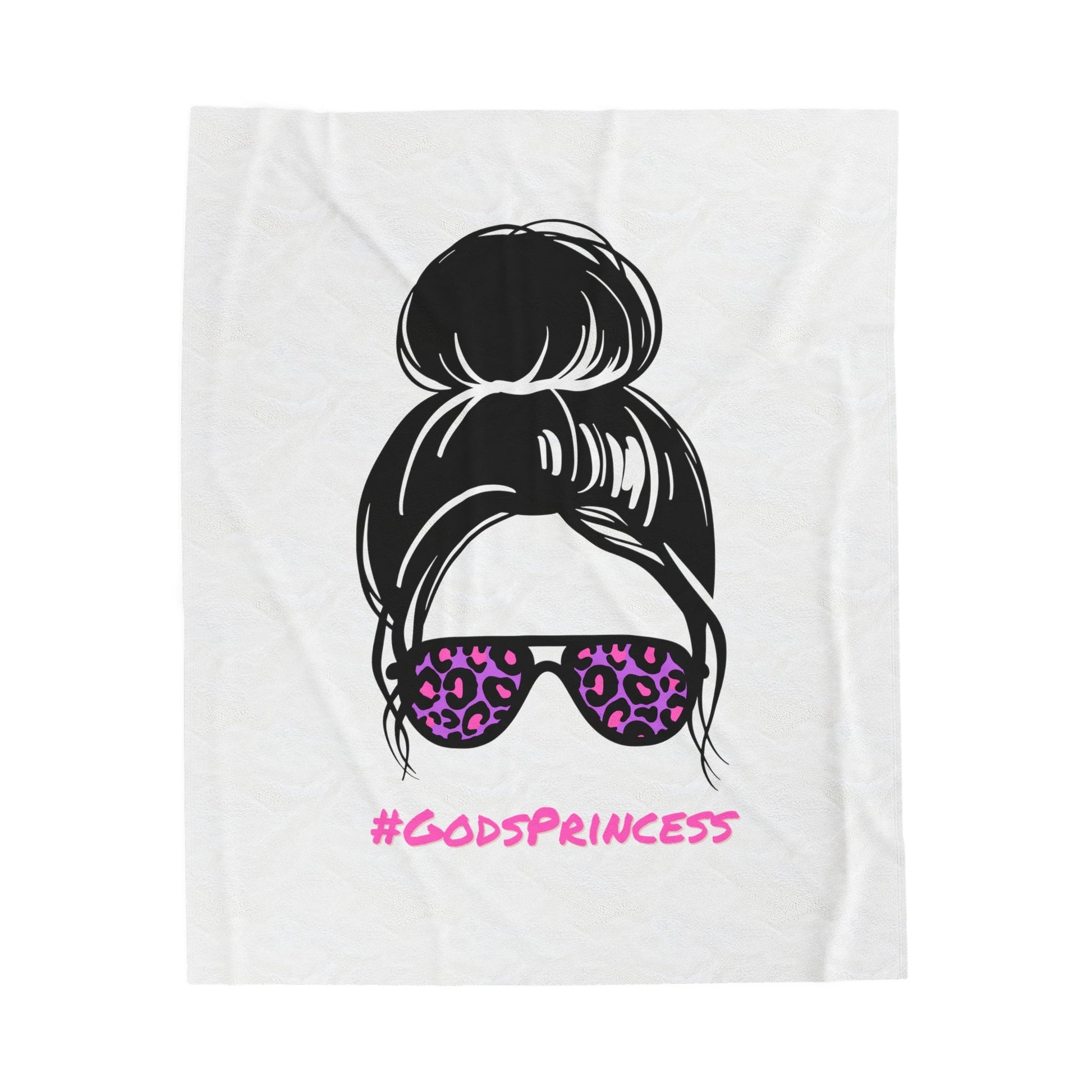 God's Princess Velveteen Plush Blanket - Heavenly Creations