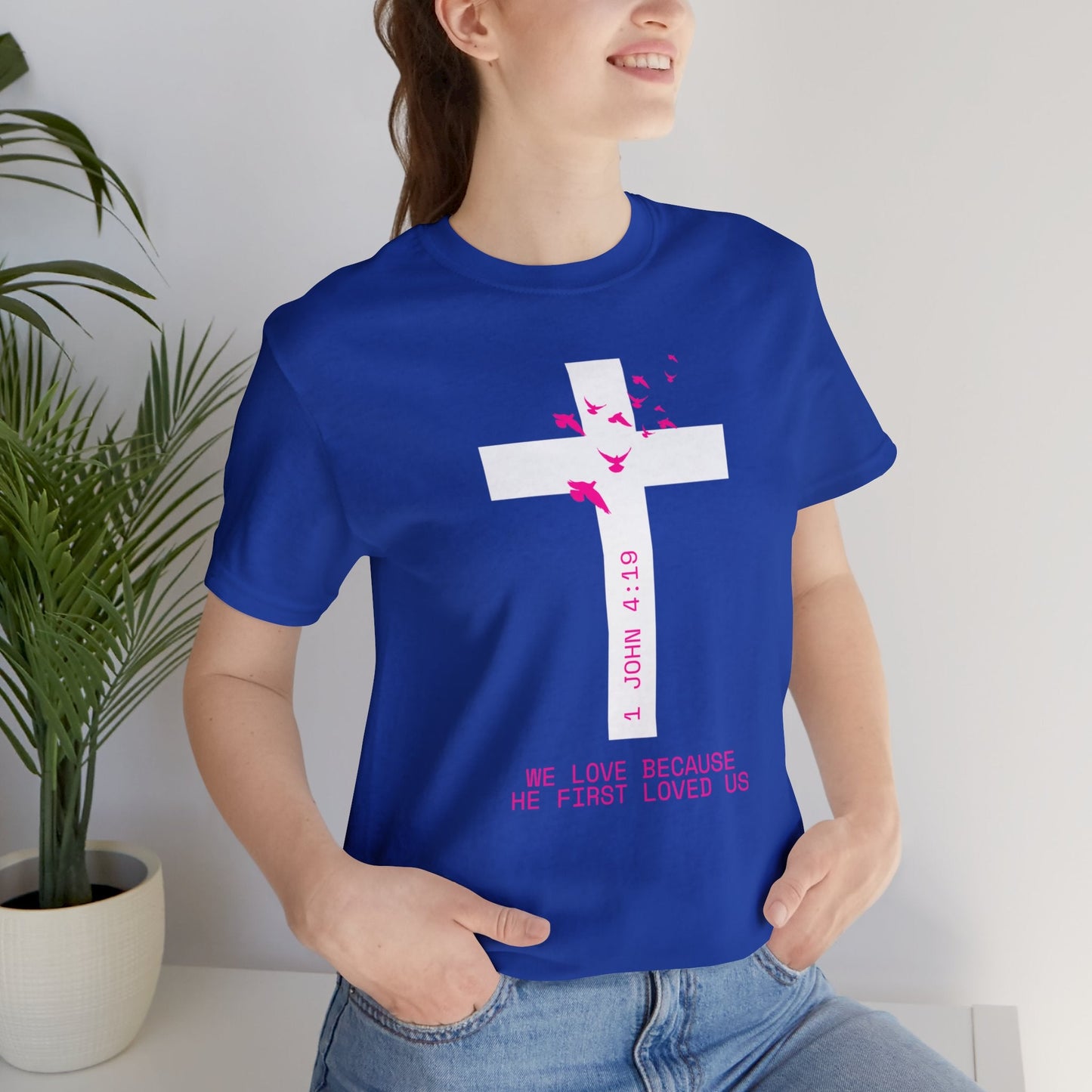 He Loved Us Shirt - Heavenly Creations