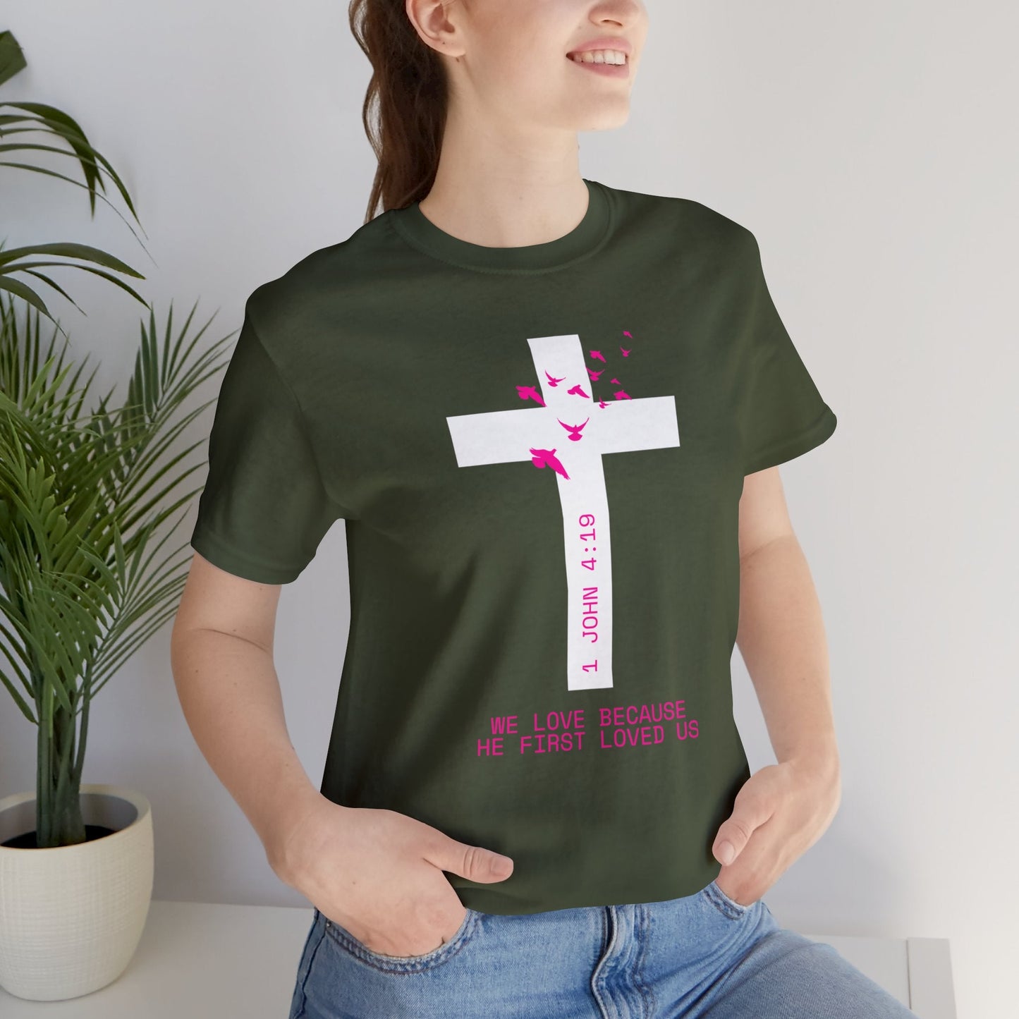 He Loved Us Shirt - Heavenly Creations