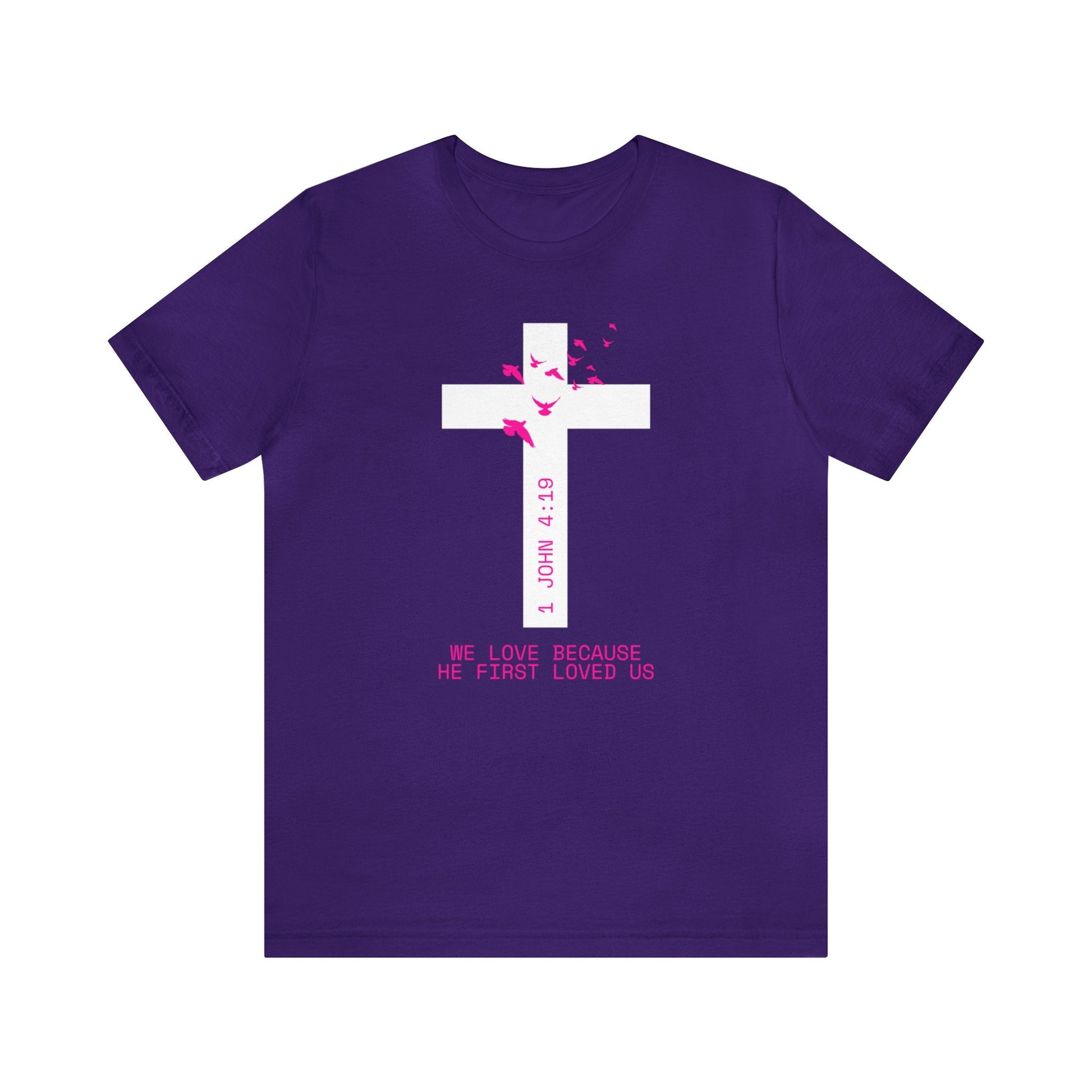 He Loved Us Shirt - Heavenly Creations