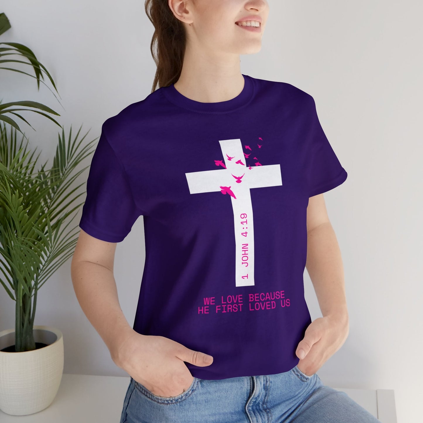 He Loved Us Shirt - Heavenly Creations