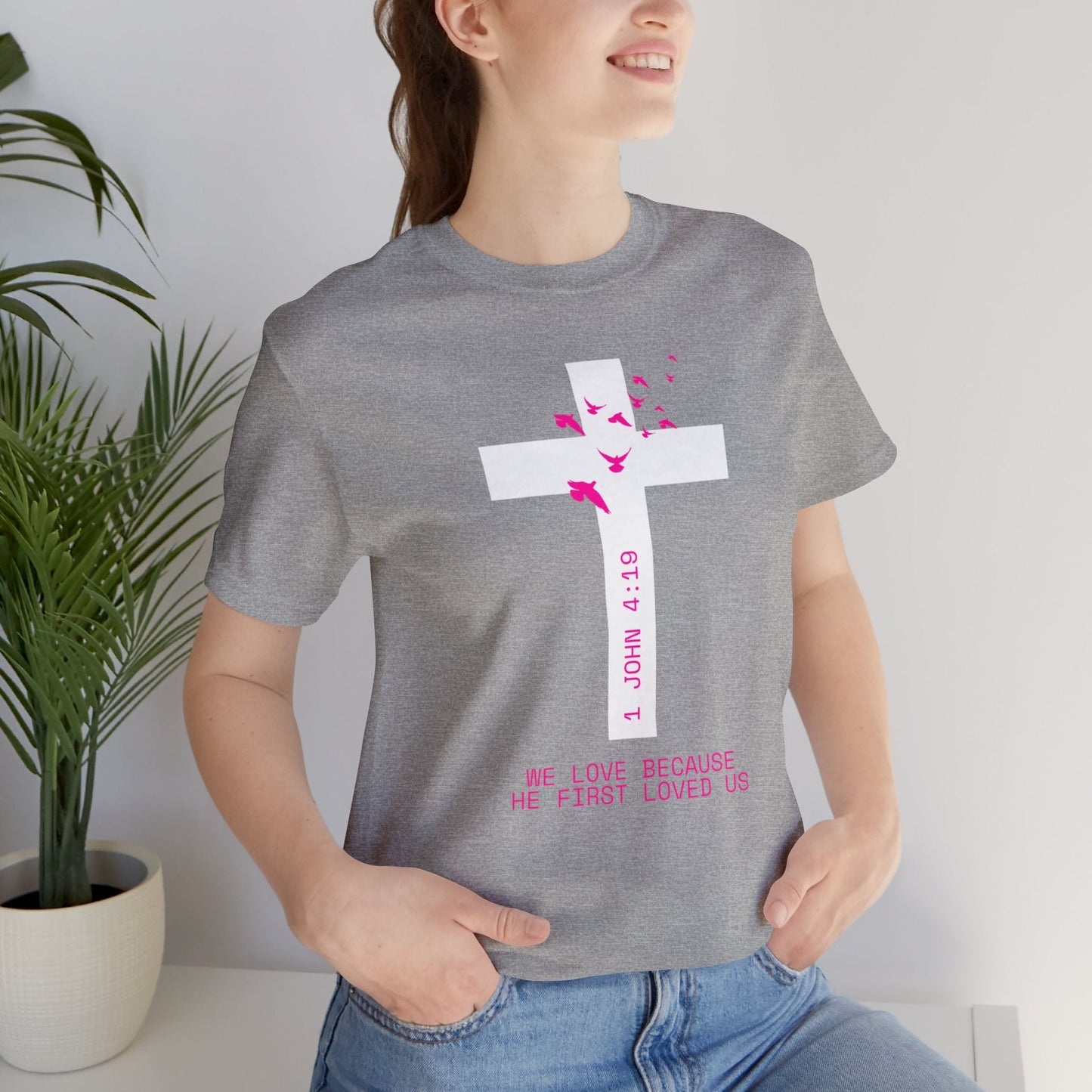 He Loved Us Shirt - Heavenly Creations