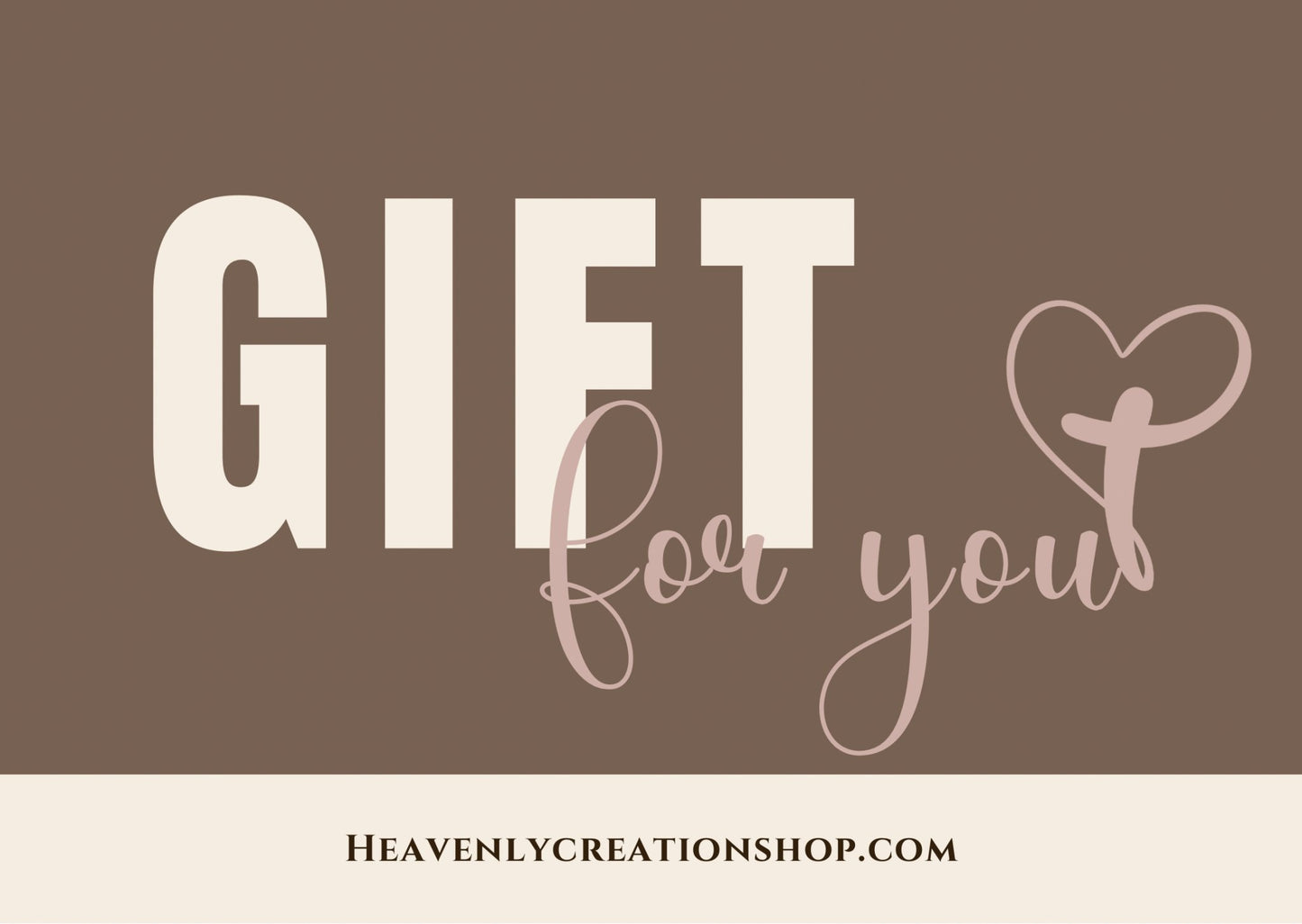 Heavenly Creation Shop Gift Card: Share the Gift of Faith - Heavenly Creation Shop