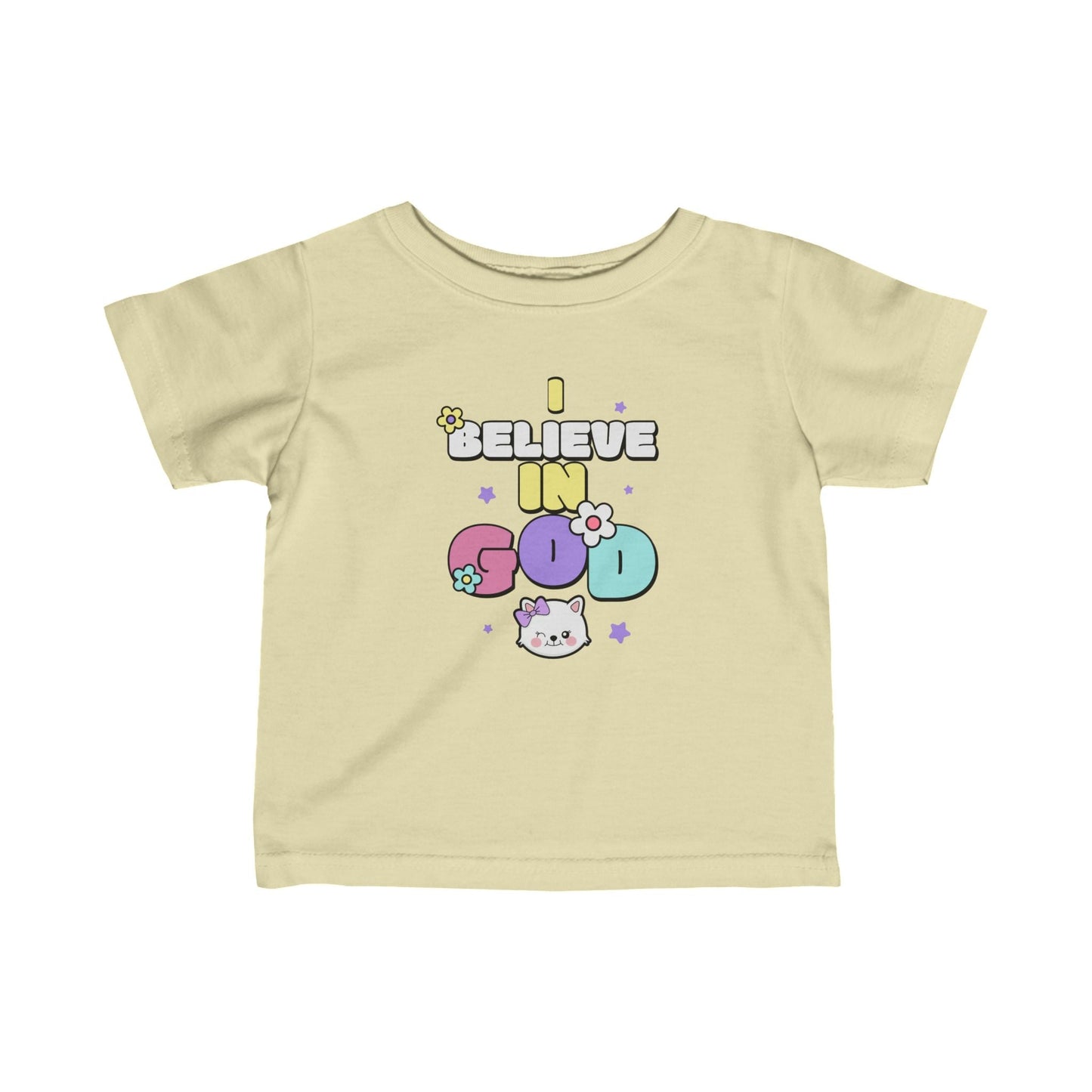 I Believe in God Faith - Based Infant Tee - Heavenly Creation Shop