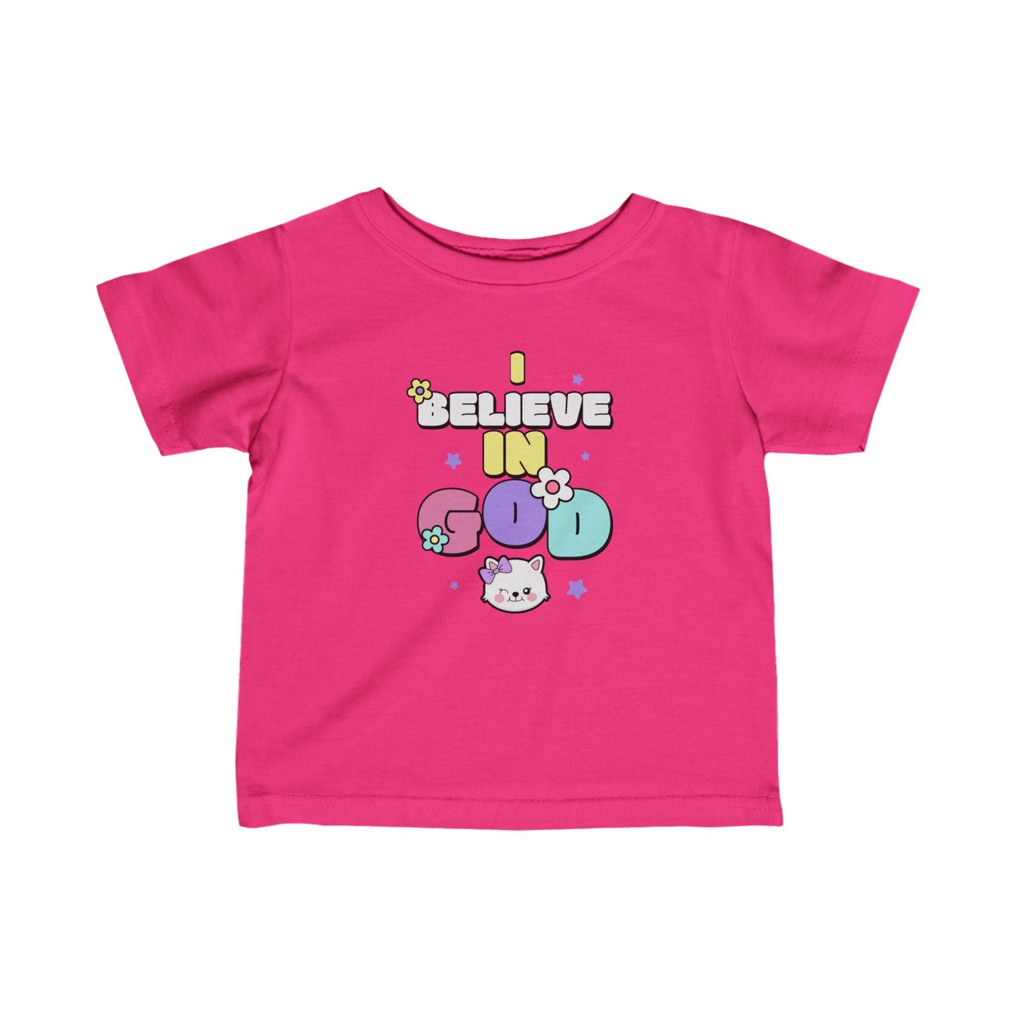 I Believe in God Faith - Based Infant Tee - Heavenly Creation Shop