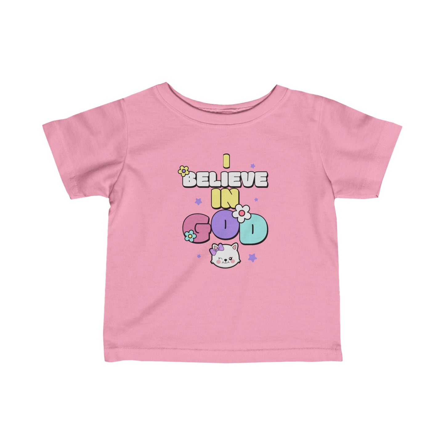 I Believe in God Faith - Based Infant Tee - Heavenly Creation Shop