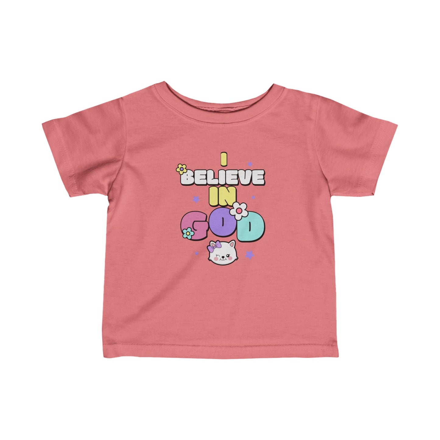 I Believe in God Faith - Based Infant Tee - Heavenly Creation Shop