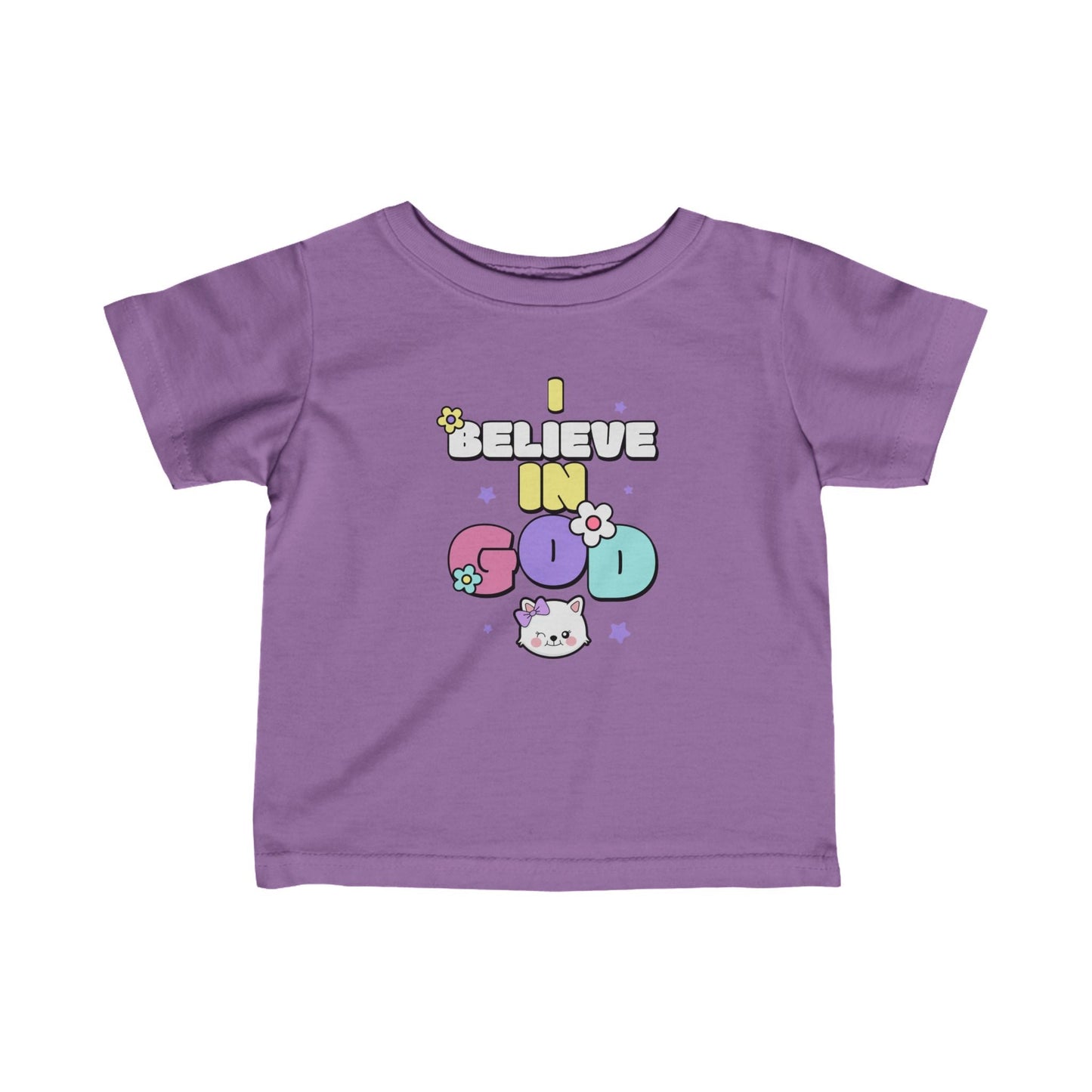 I Believe in God Faith - Based Infant Tee - Heavenly Creation Shop