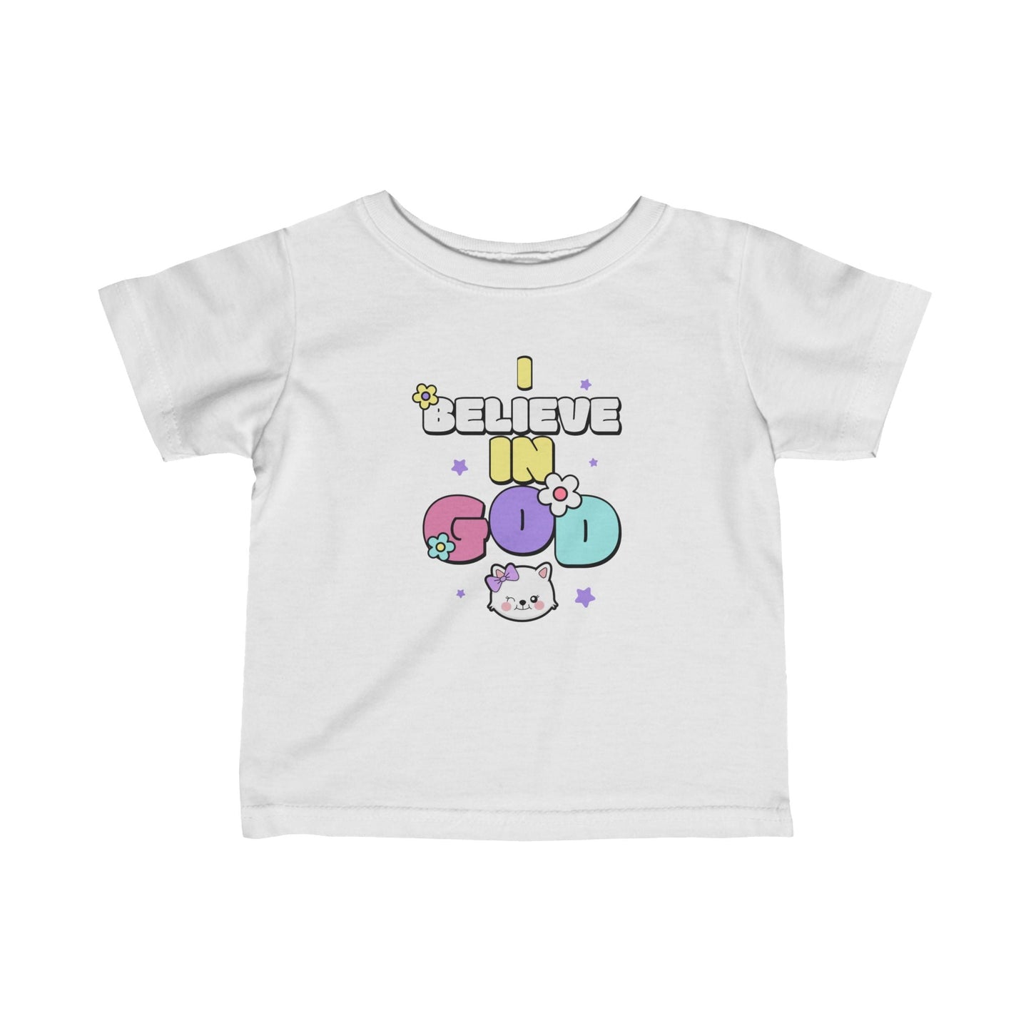 I Believe in God Faith - Based Infant Tee - Heavenly Creation Shop