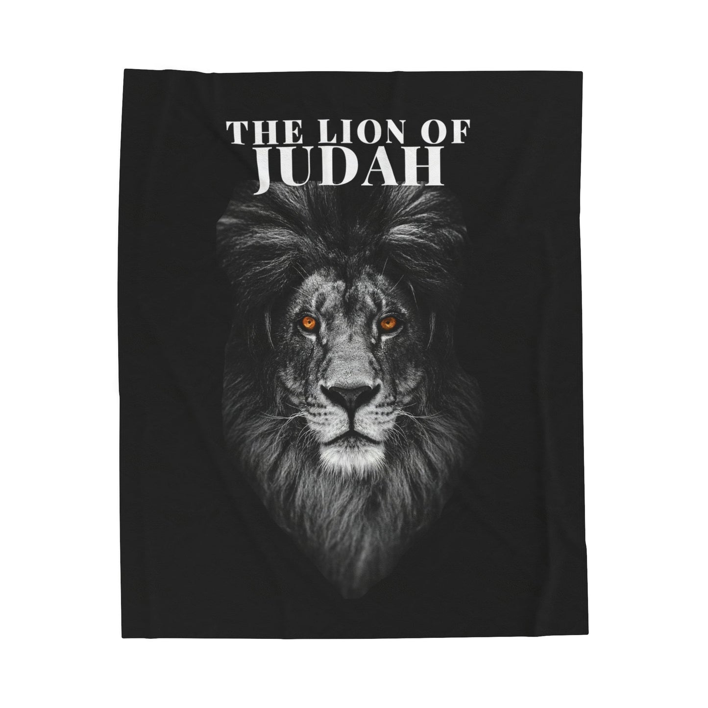 Judah Lion Velveteen Plush Blanket - Heavenly Creations