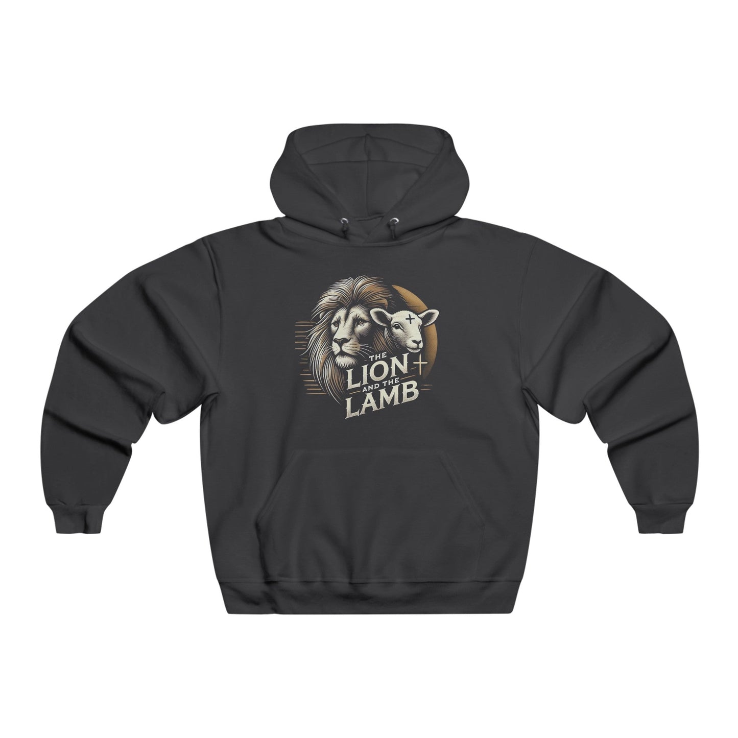 Lion and Lamb Hoodie - Heavenly Creation Shop