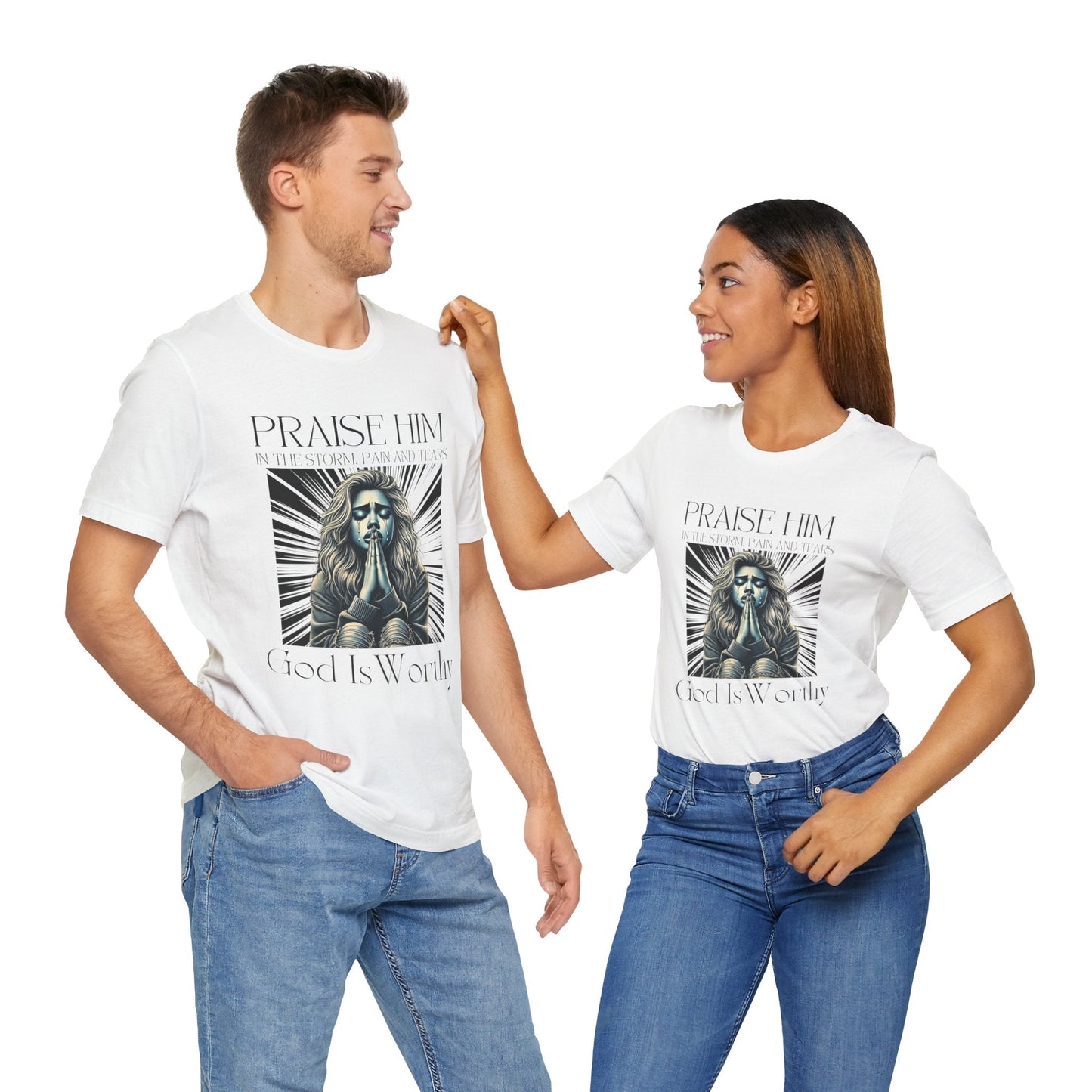 Praise God Unisex Christian T-Shirt - Heavenly Creation Shop