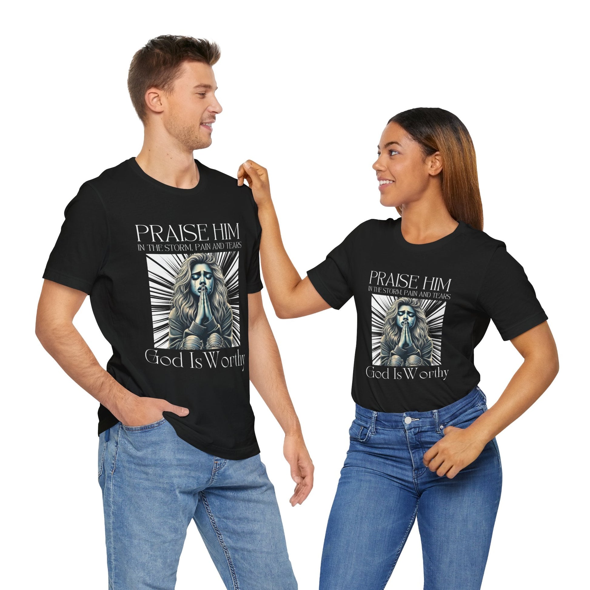 Praise God Unisex Christian T-Shirt - Heavenly Creation Shop