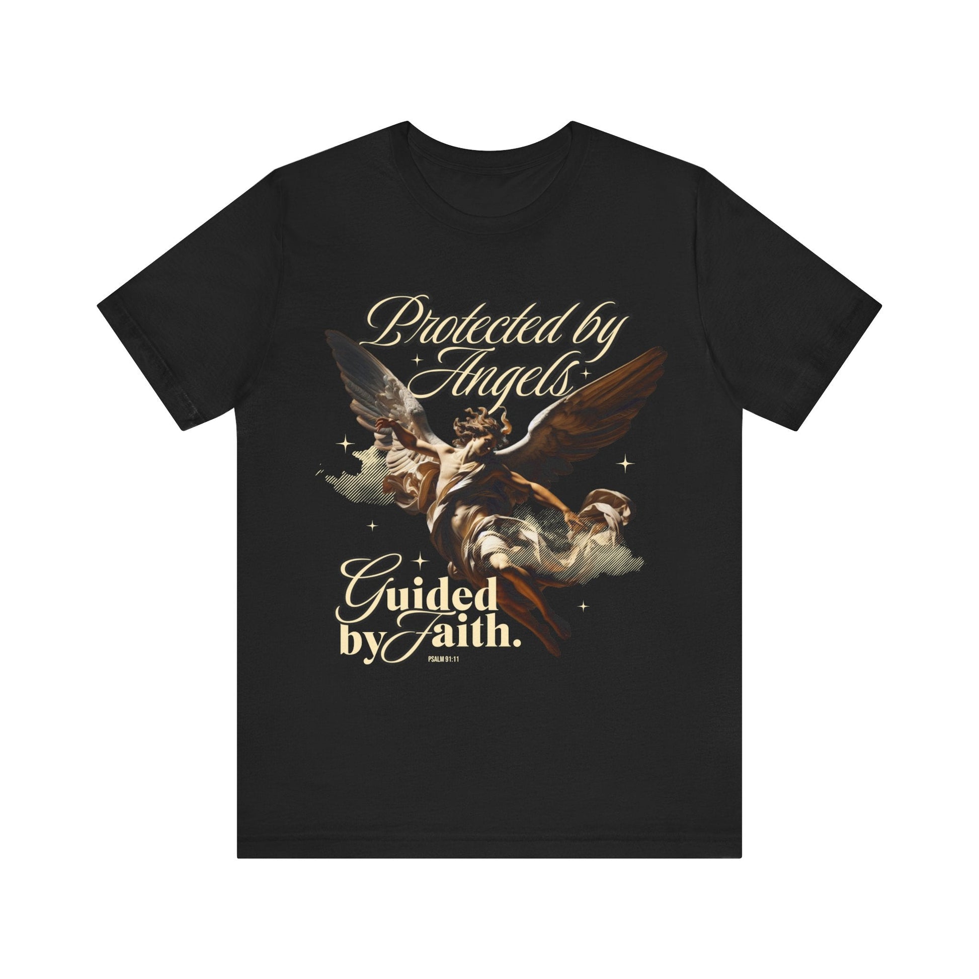 Protected by Angels Unisex Christian T-Shirt - Heavenly Creations