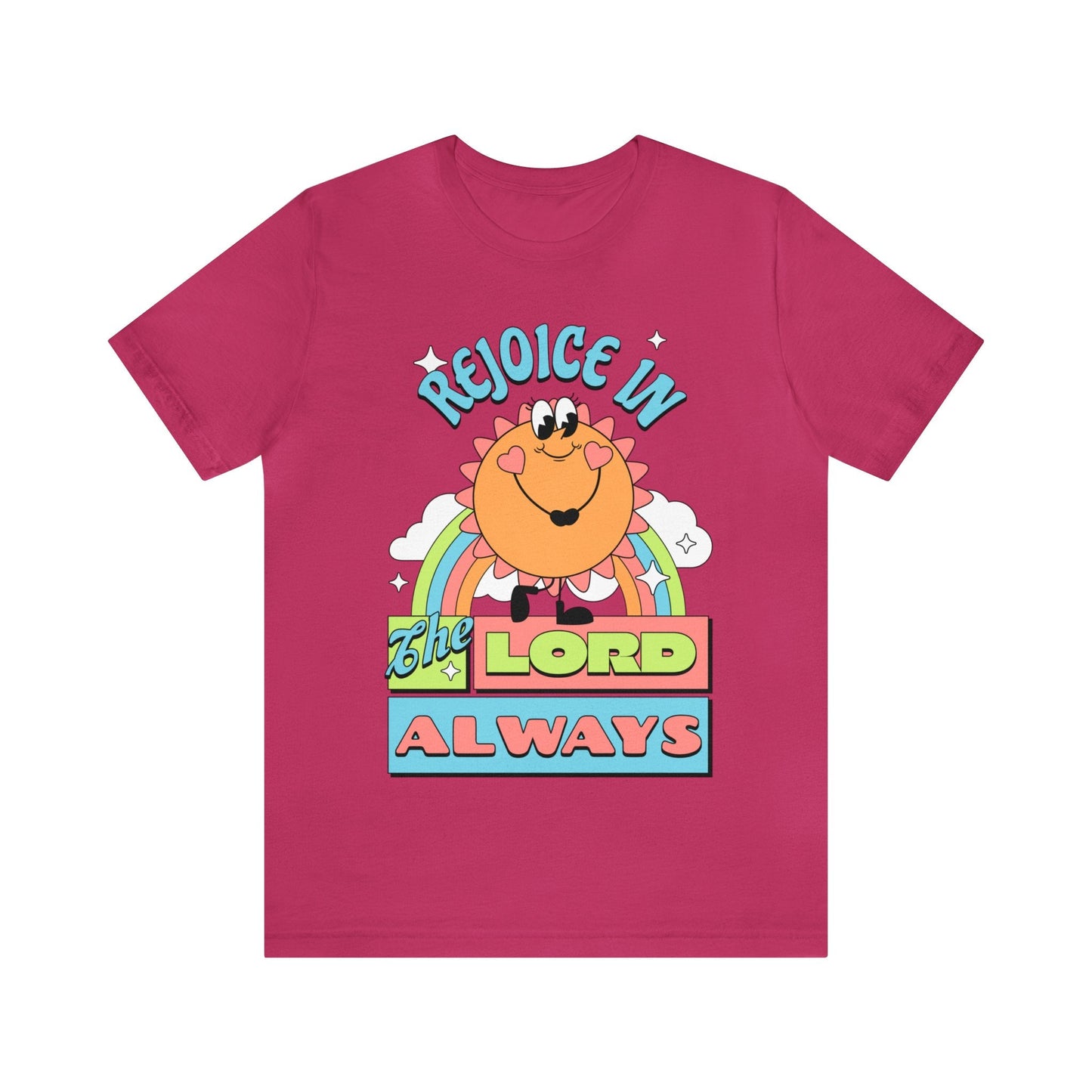 Rejoice in the Lord Tee - Heavenly Creations