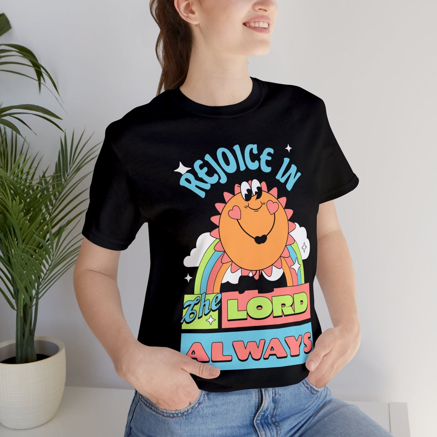 Rejoice in the Lord Tee - Heavenly Creations