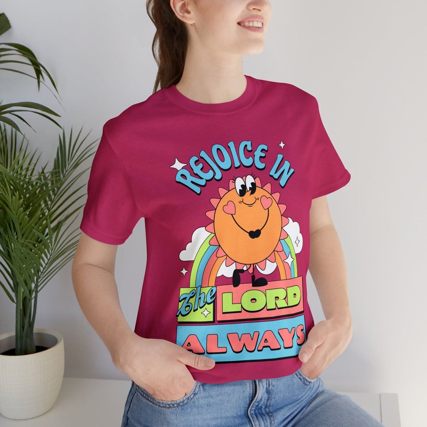 Rejoice in the Lord Tee - Heavenly Creations