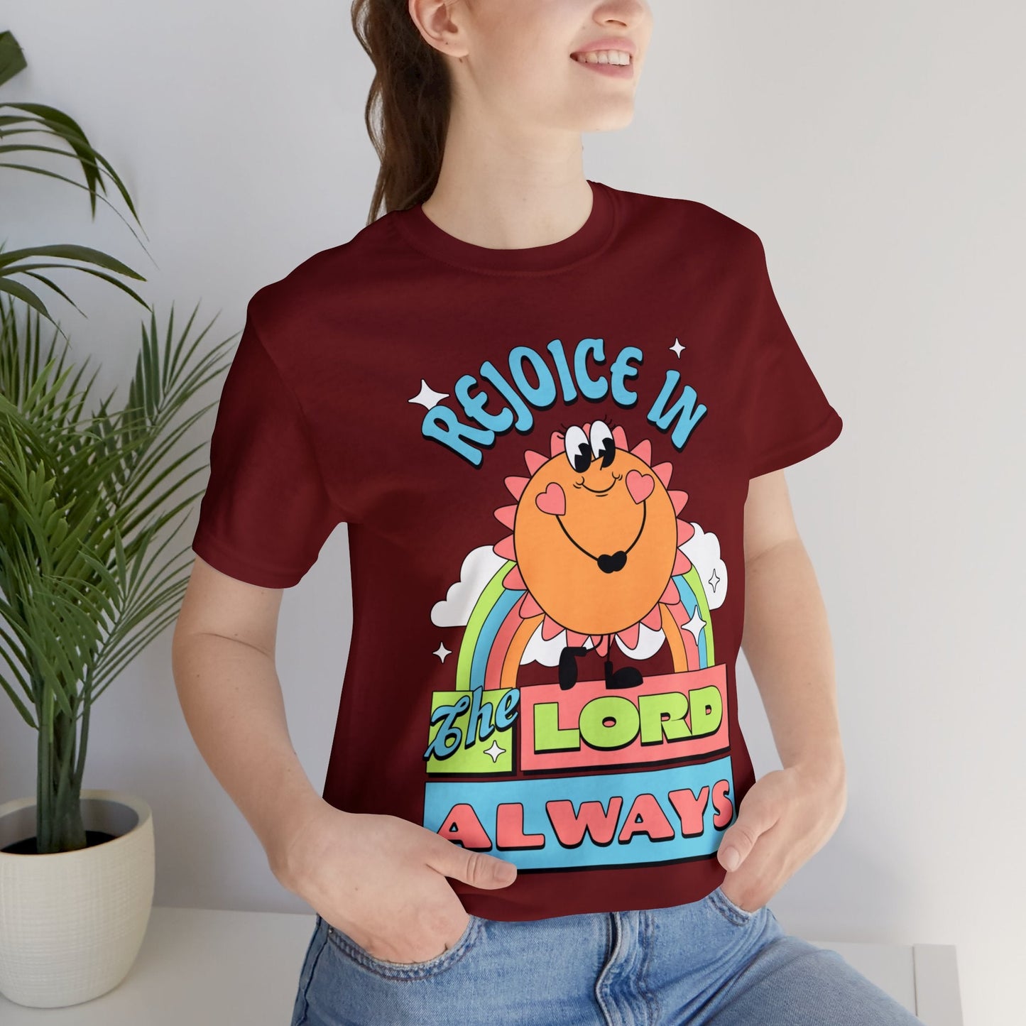 Rejoice in the Lord Tee - Heavenly Creations