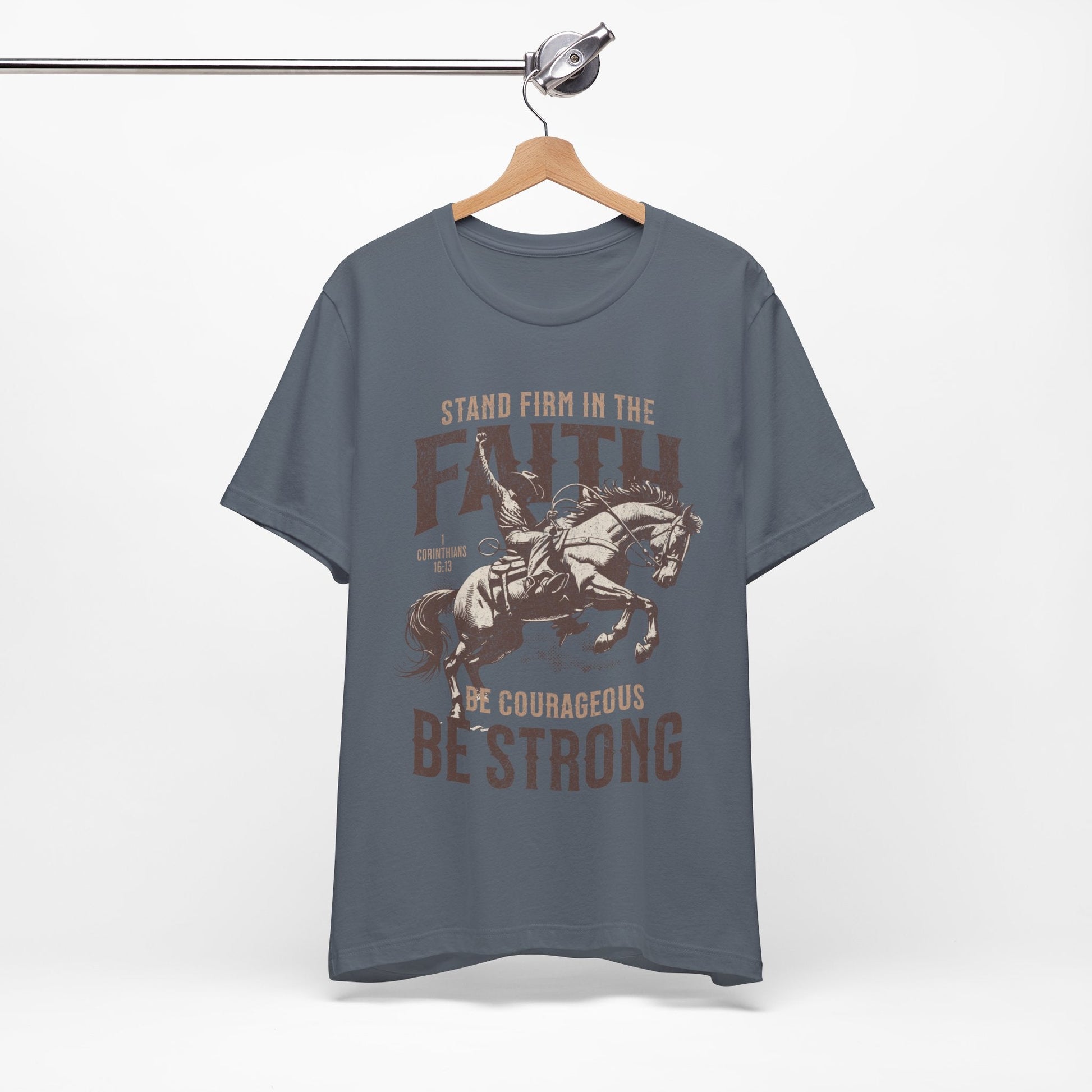 Stand Strong in Faith Unisex Christian T-Shirt - Heavenly Creations