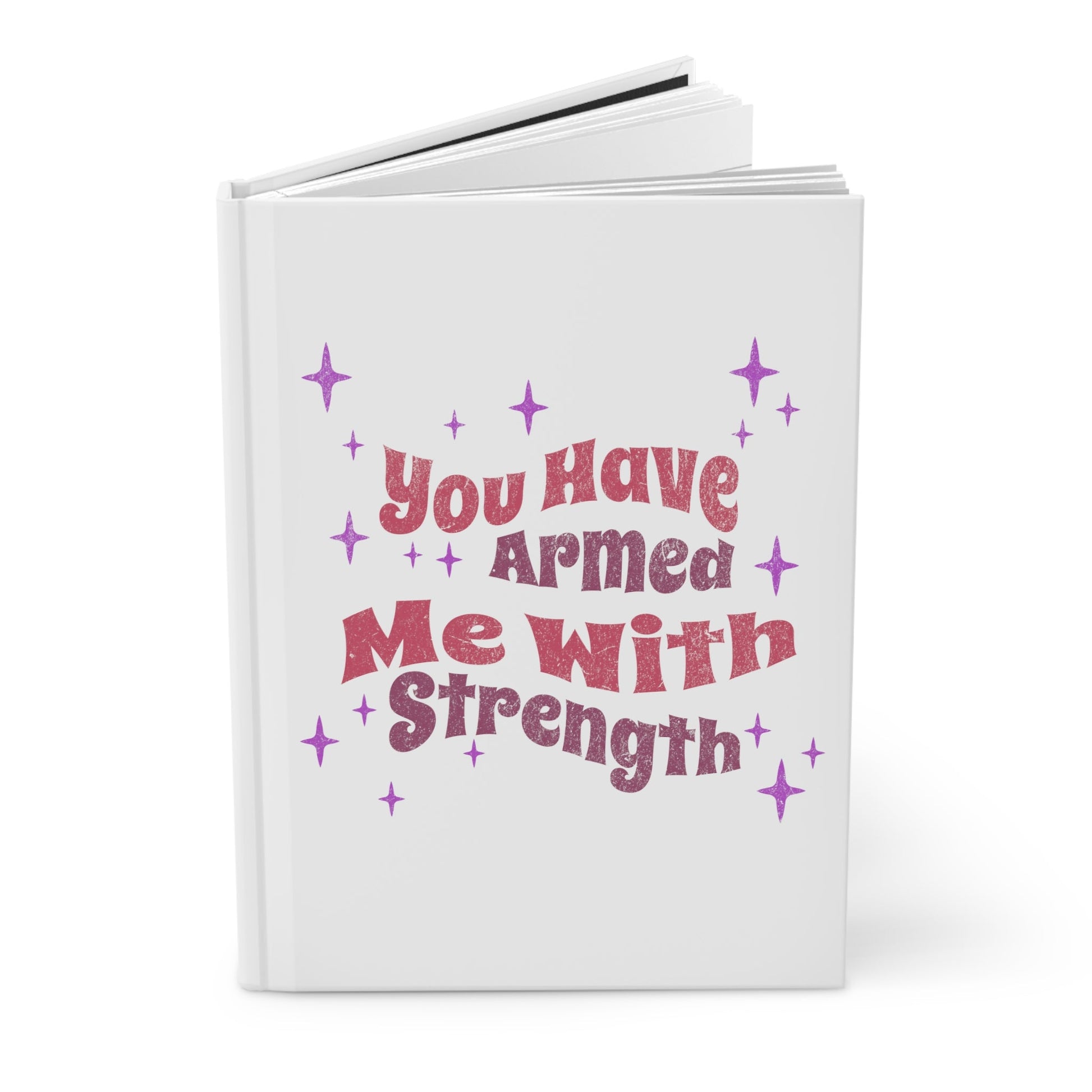 Strength Hardcover Journal - Heavenly Creations